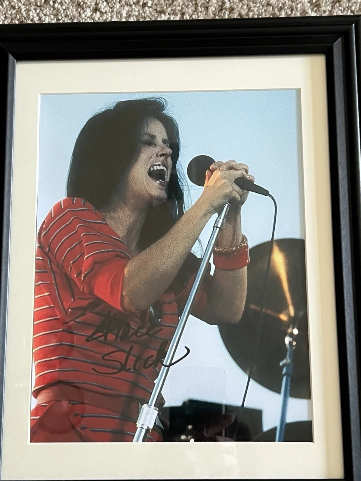GRACE SLICK Autographed 8.25x11.5 Framed signed photo Jefferson Starship, изображение 5