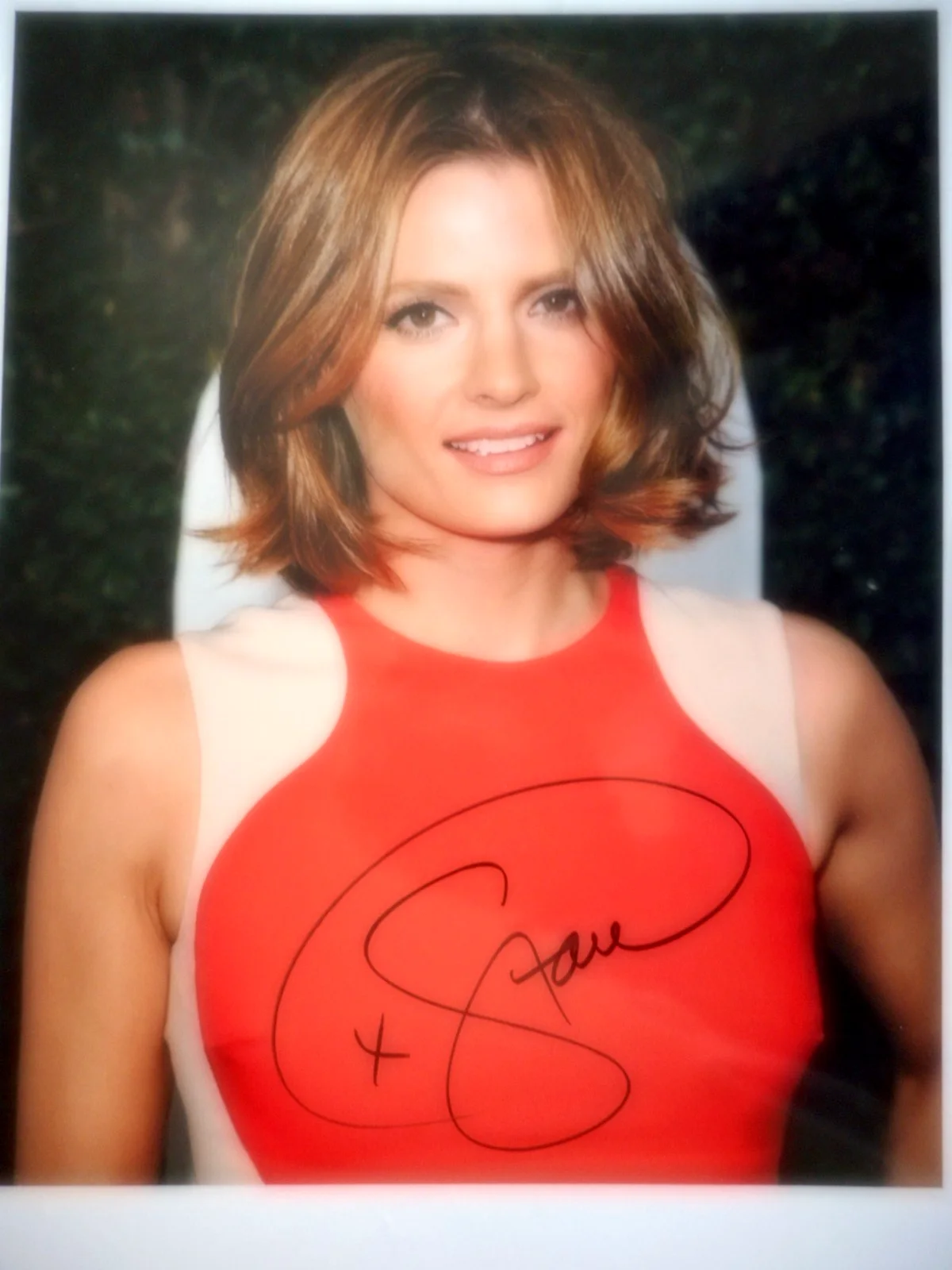 Stana Katic — Stana Katic Autographed CASTLE/THE SPIRIT Smile 8x10 Photo Coa & #d Hologram, изображение 2