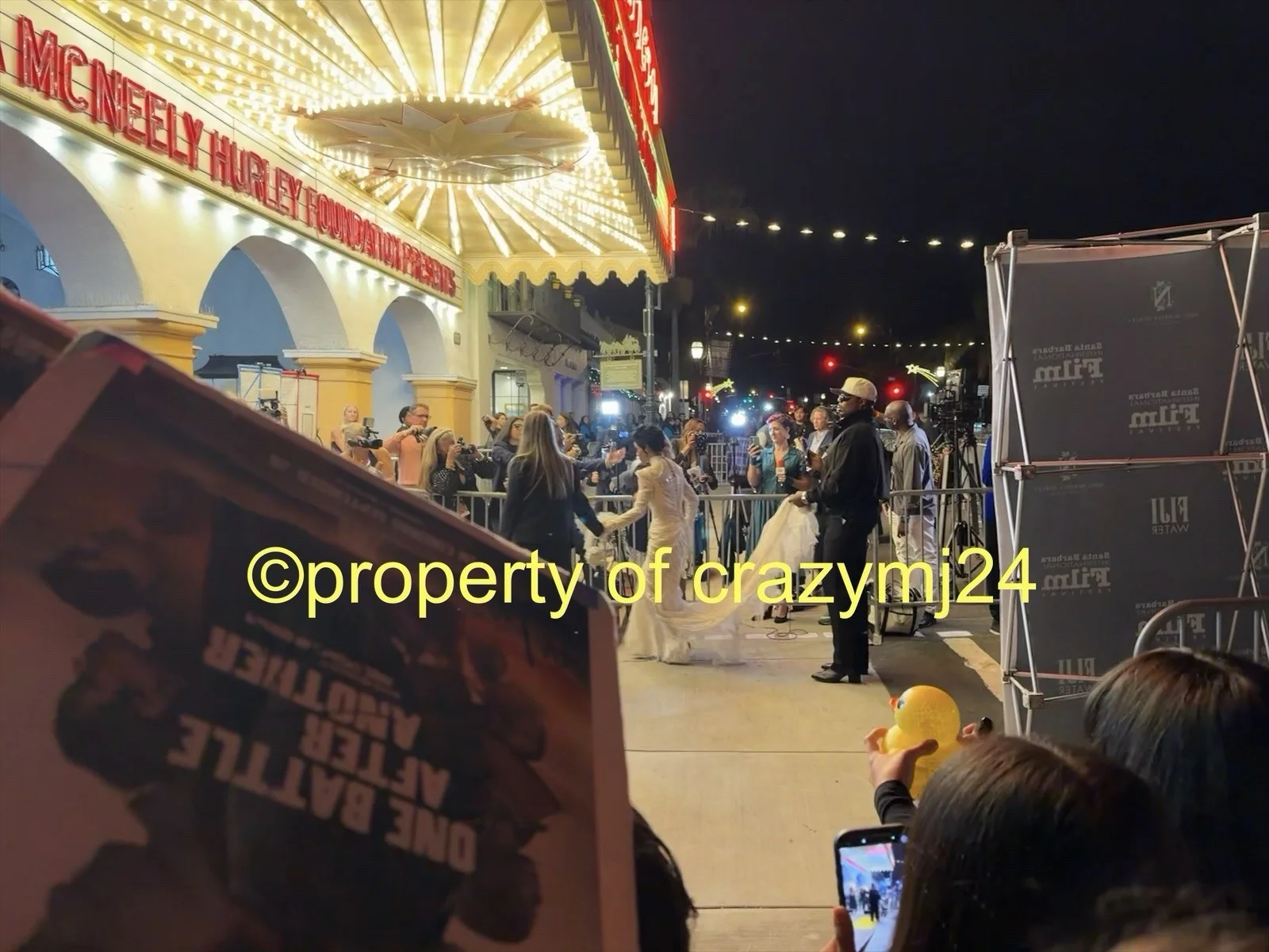 Chase Infiniti Teyana Taylor Signed One Battle After Another Poster Autograph, image 4