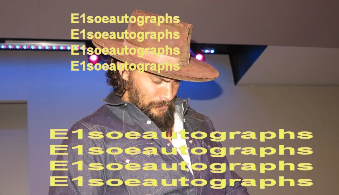 Jason momoa — Jason Momoa signed photo in person. Aquaman Justice League, Game of Thrones, изображение 4