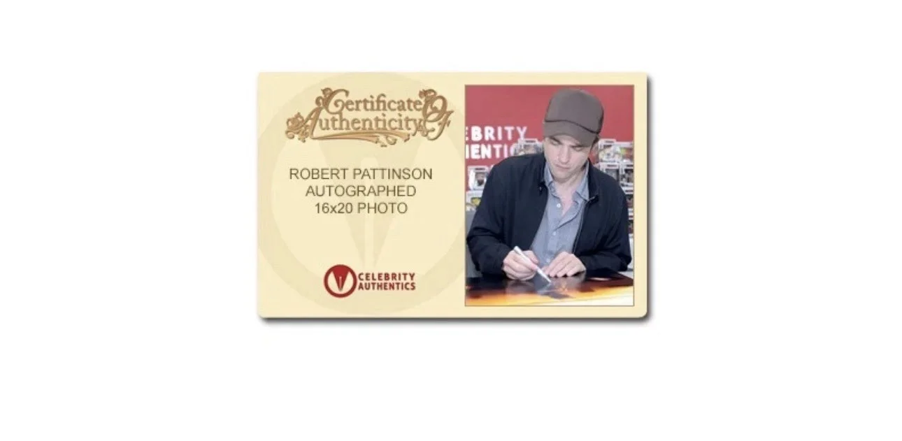 Robert Pattinson 2022 the Batman I Am Vengeance Autographed Photo 16x20, изображение 2