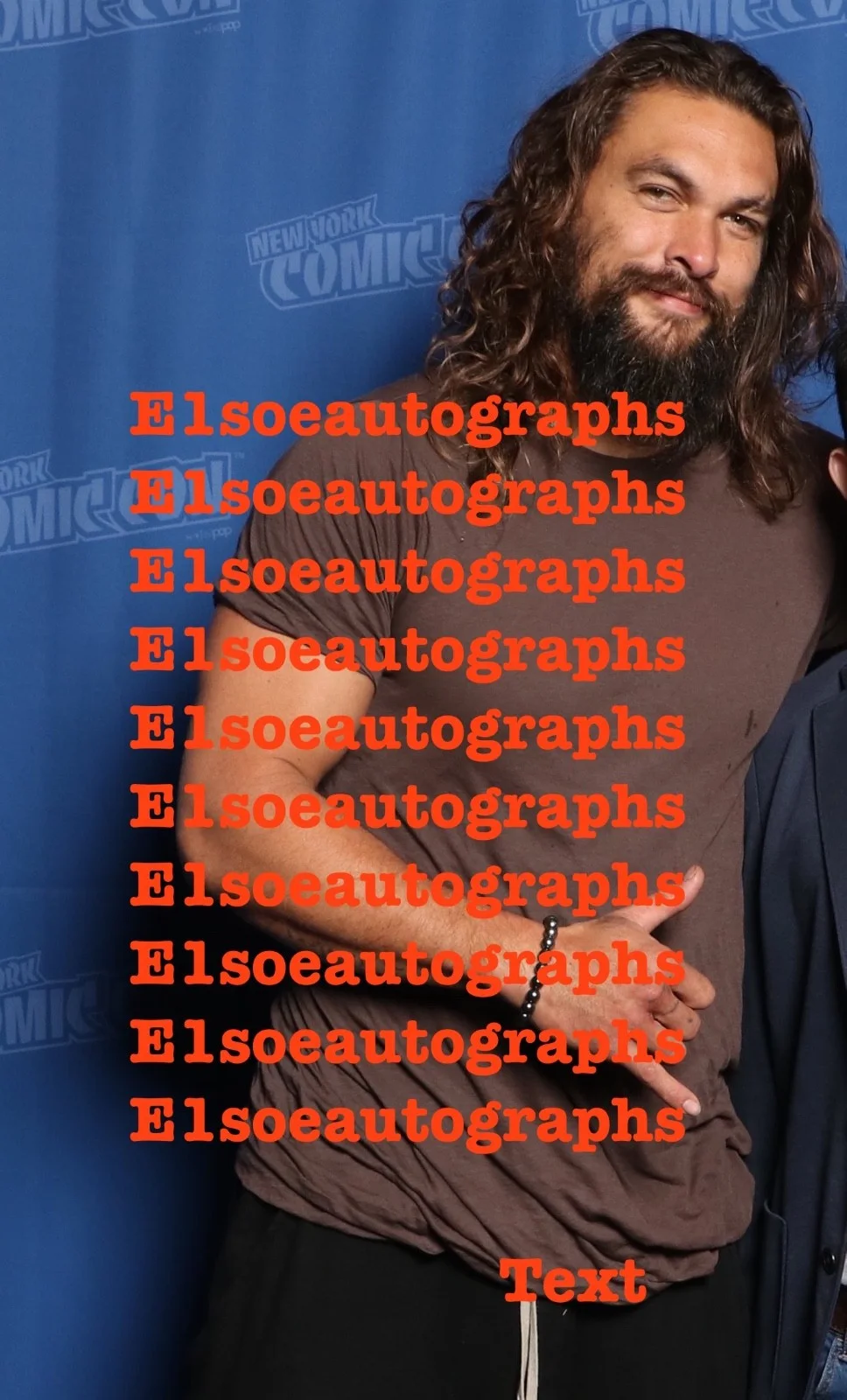 Jason Momoa — Jason Momoa signed photo - Aquaman Justice League, Game of Thrones, image 2