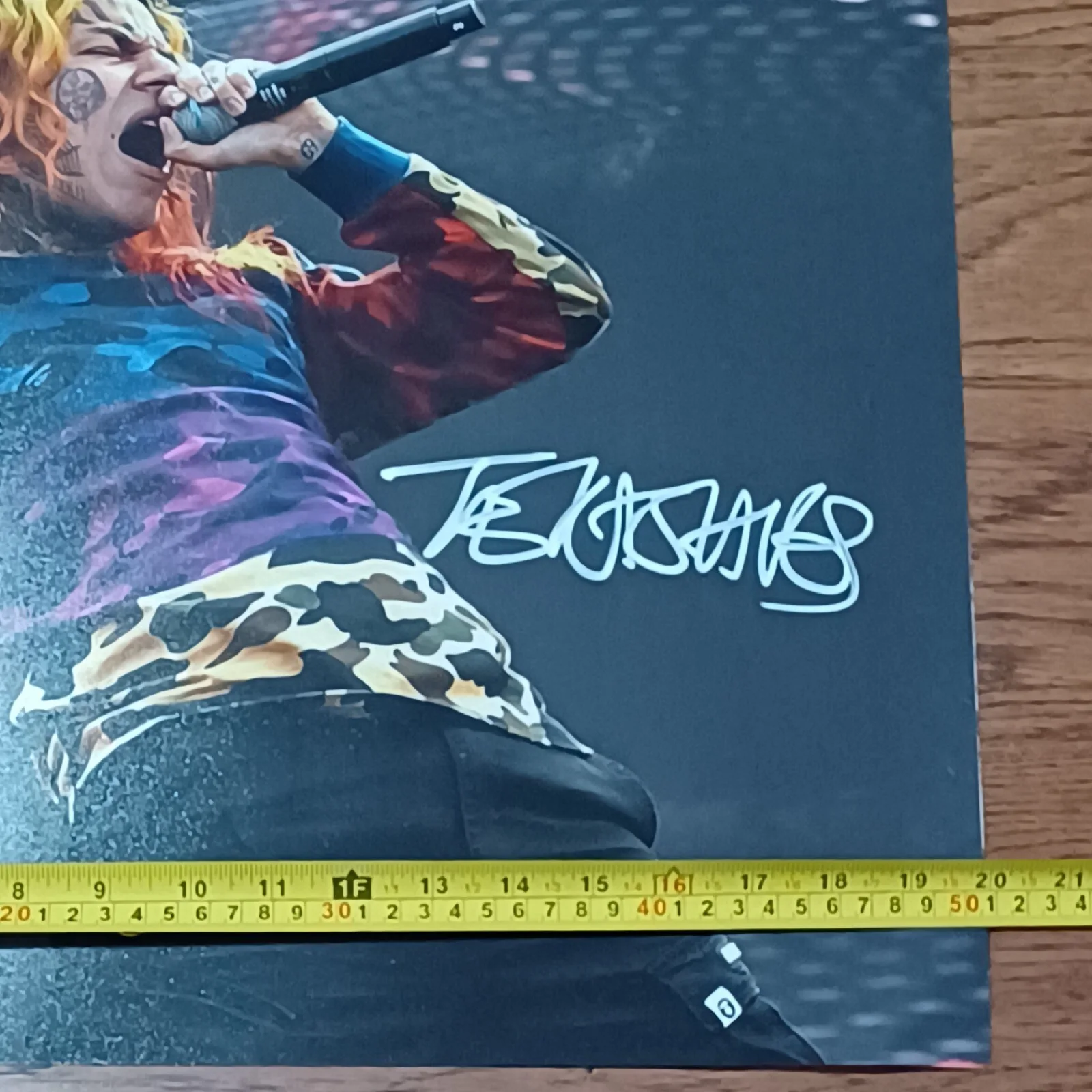 TEKASHI 6ix9ine TATTLE TALES SIGNED 16x20in PHOTO #2. Beckett. Pre-owned, изображение 5