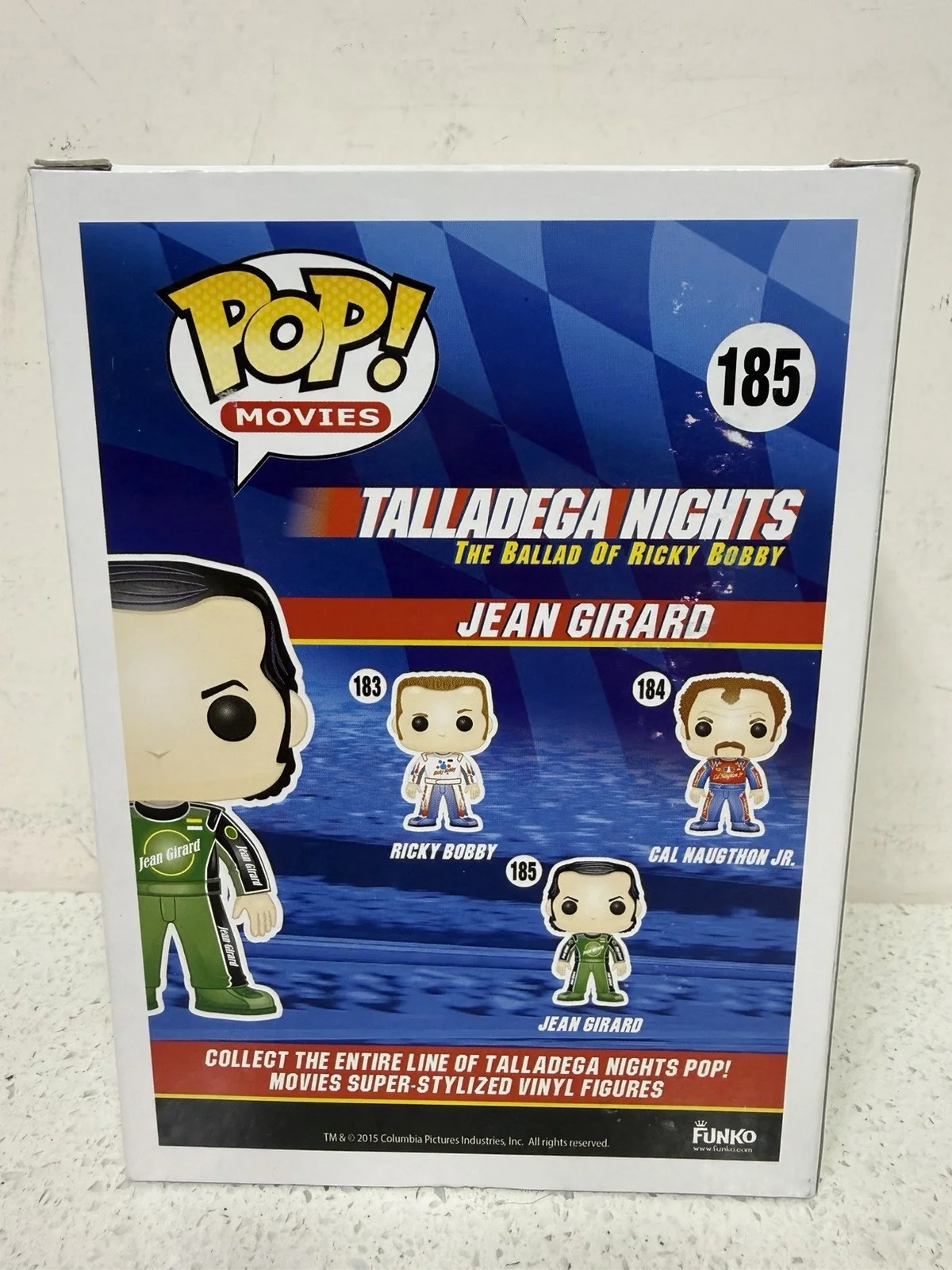 Sacha Baron Cohen — Sacha Baron Cohen Signed Jean Girard Funko Talladega Nights Autograph JSA Cert, image 3