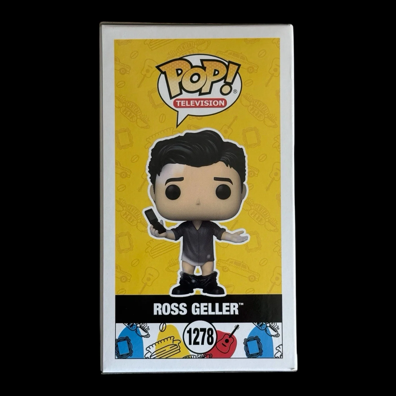 David Schwimmer Signed Ross Geller Funko Pop #1278 BAS Beckett COA Friends, image 4