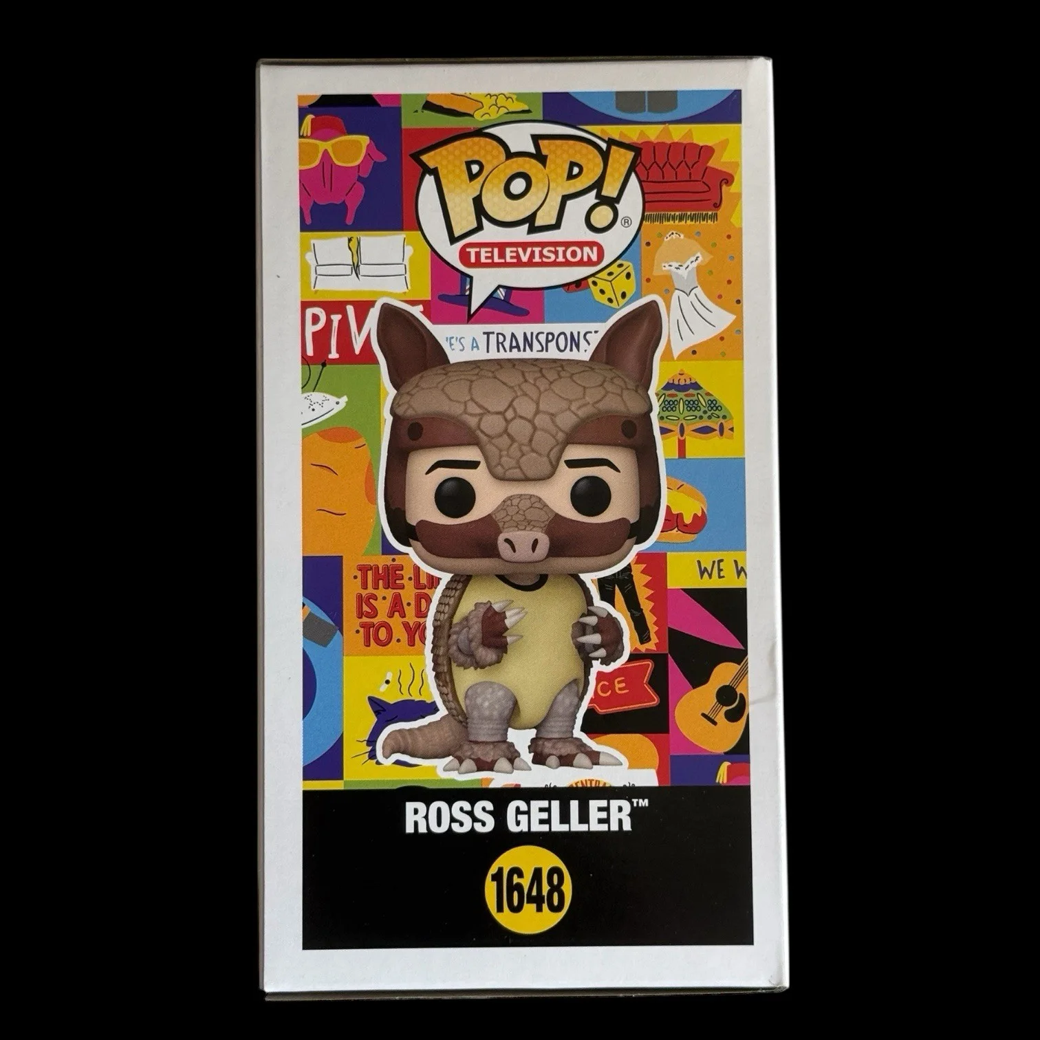 David Schwimmer Signed Ross Geller Funko Pop #1648 BAS Beckett COA Friends, изображение 4