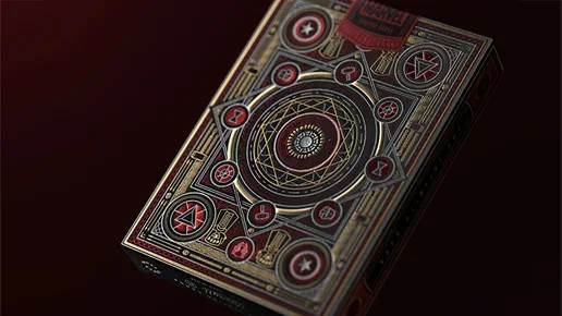 Avengers Red Edition The Infinity Saga Playing Card by Theory11, image 2