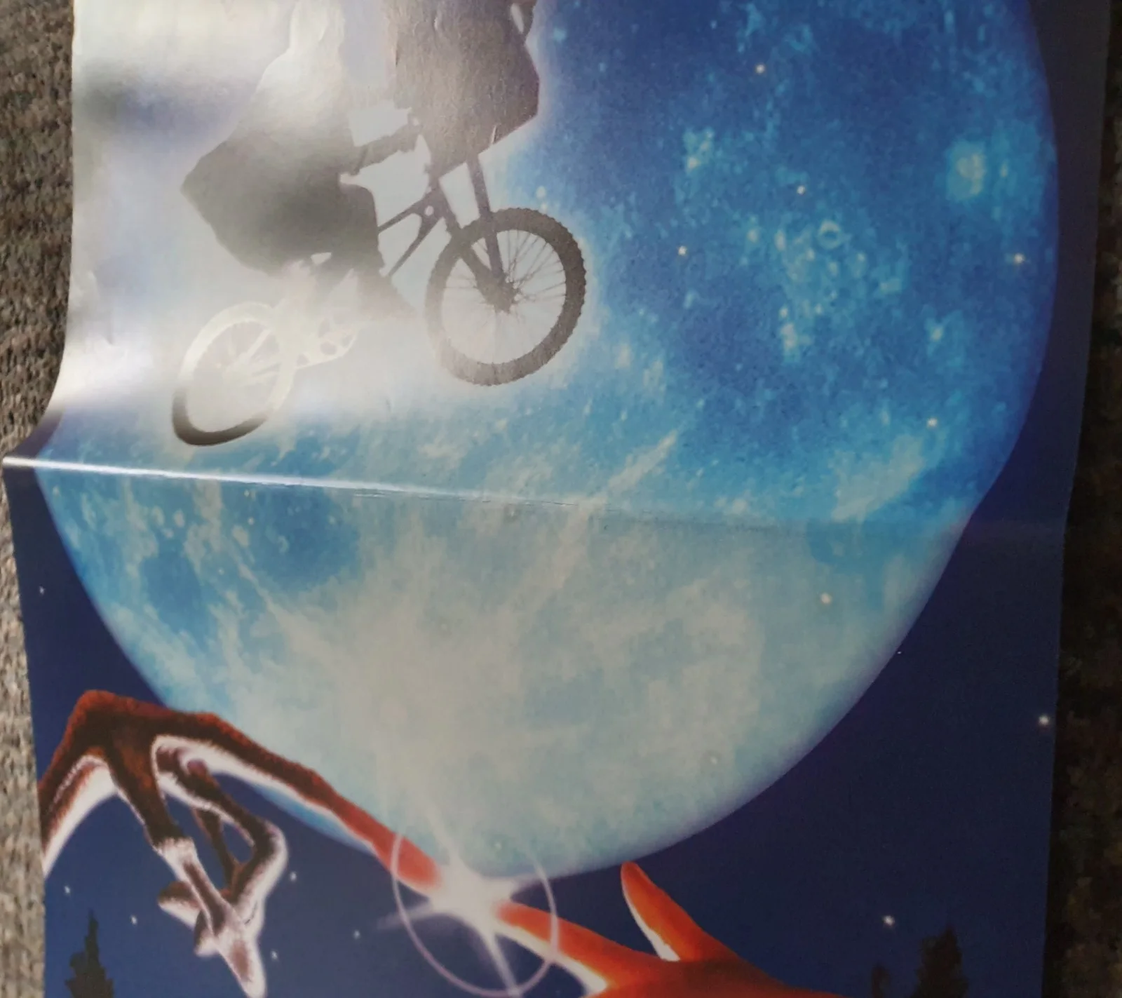 E.T. (1982) - original UK special edition video/DVD poster, image 2