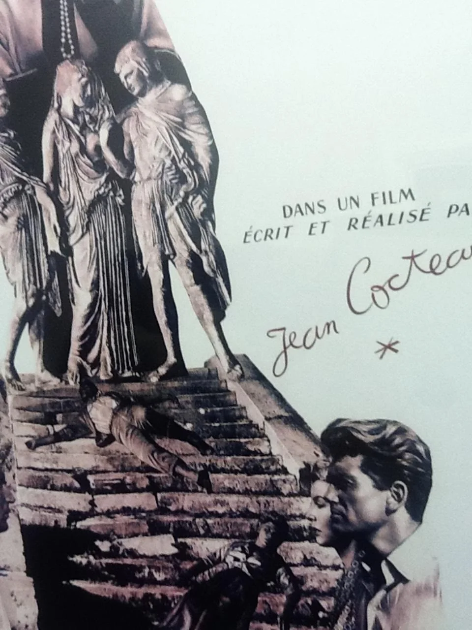 Jean Cocteau Orphée Film Poster 17x11 Card Repro French Cinema early 2000s, изображение 3