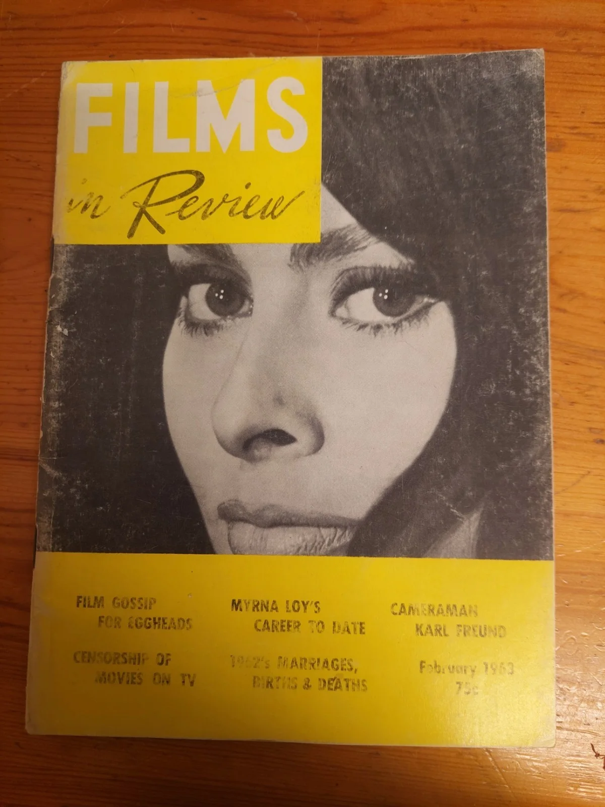 Films In Review Magazine, 1963 February edition, vol XIV No 2, изображение 2
