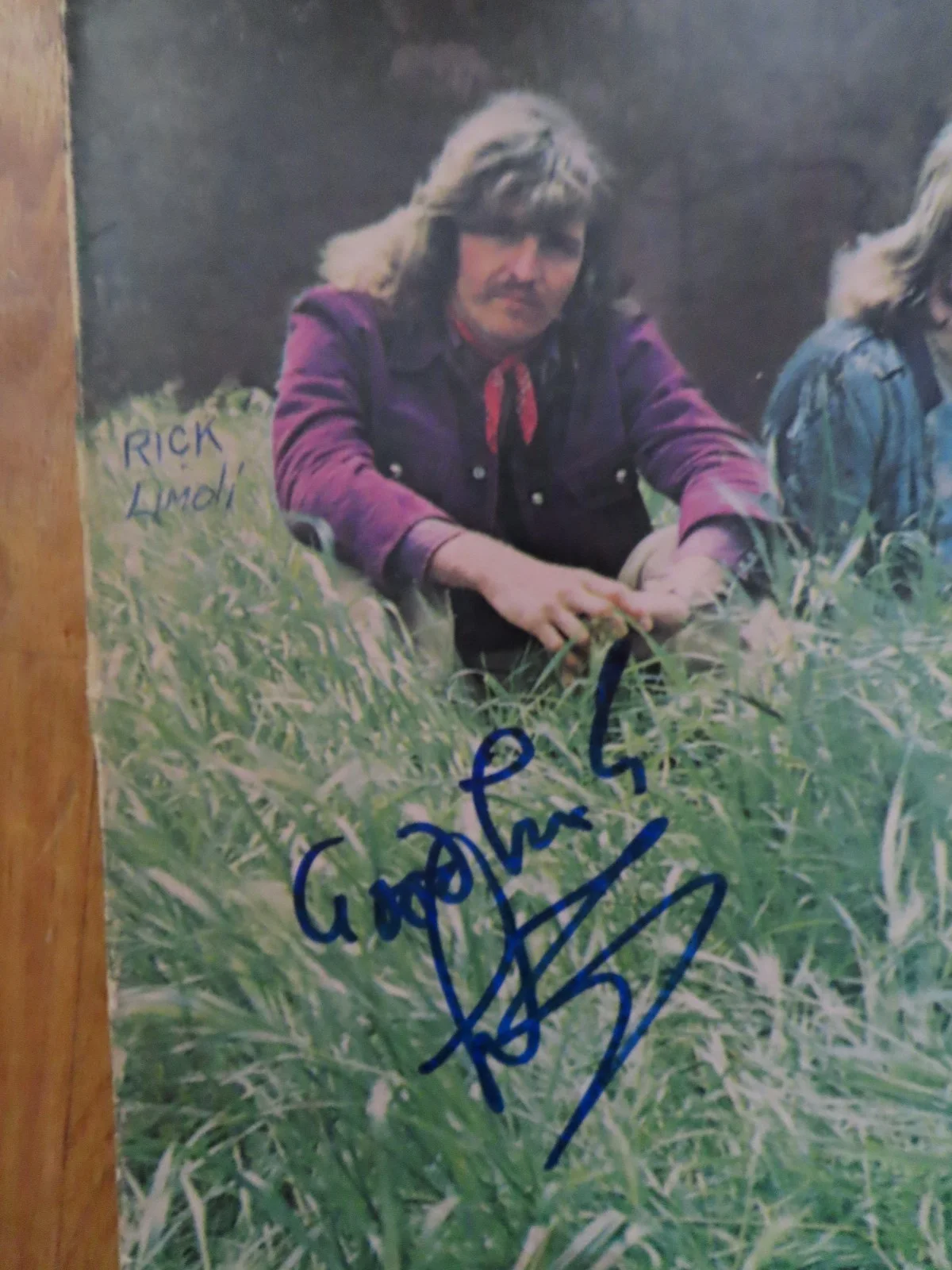 TEN YEARS AFTER signed A SPACE IN TIME Record COA "I'd Love to Change the World", image 2