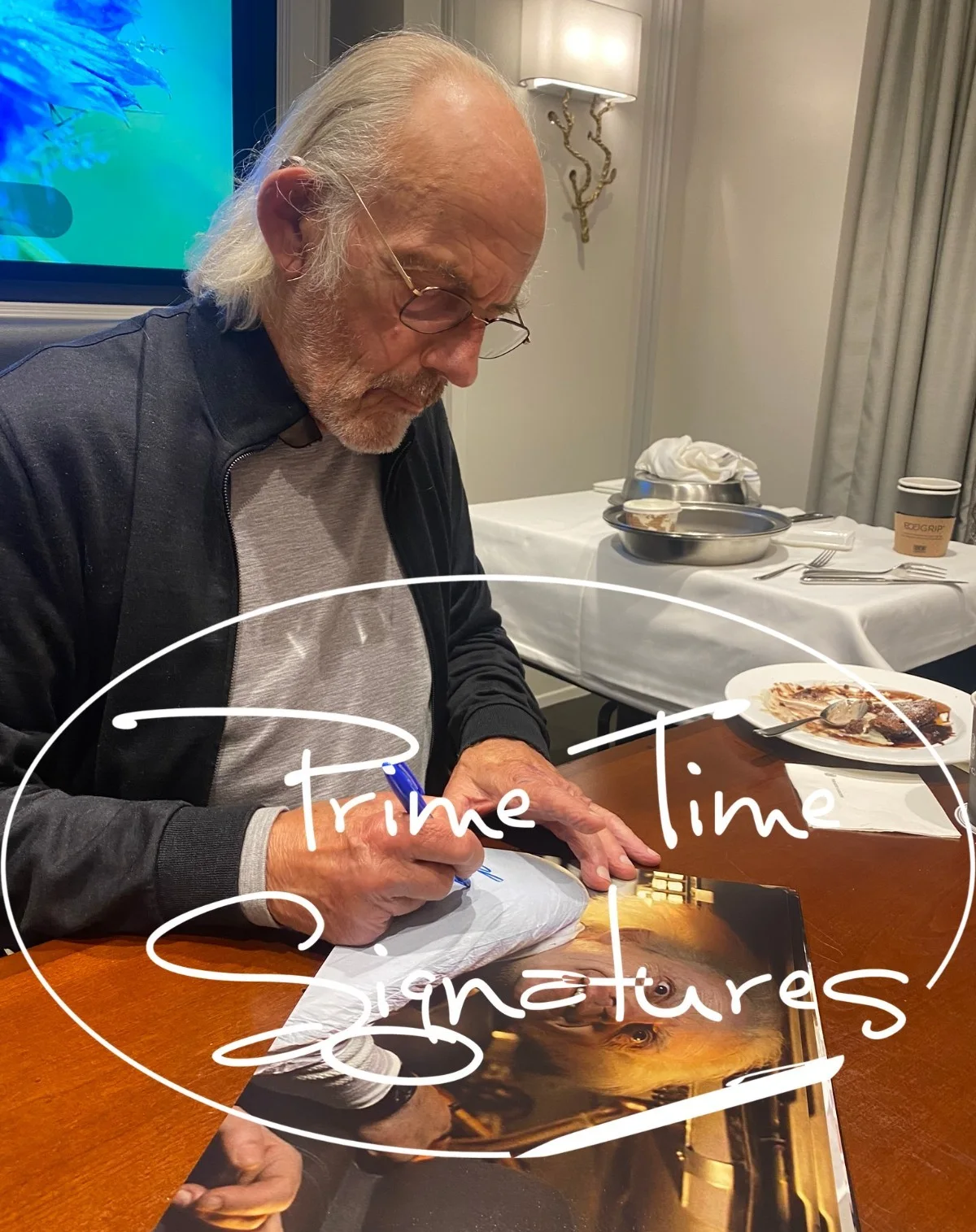 CHRISTOPHER LLOYD — Christopher Lloyd Signed 11x14 Photo Back to the Future Autograph Proof Beckett, изображение 2