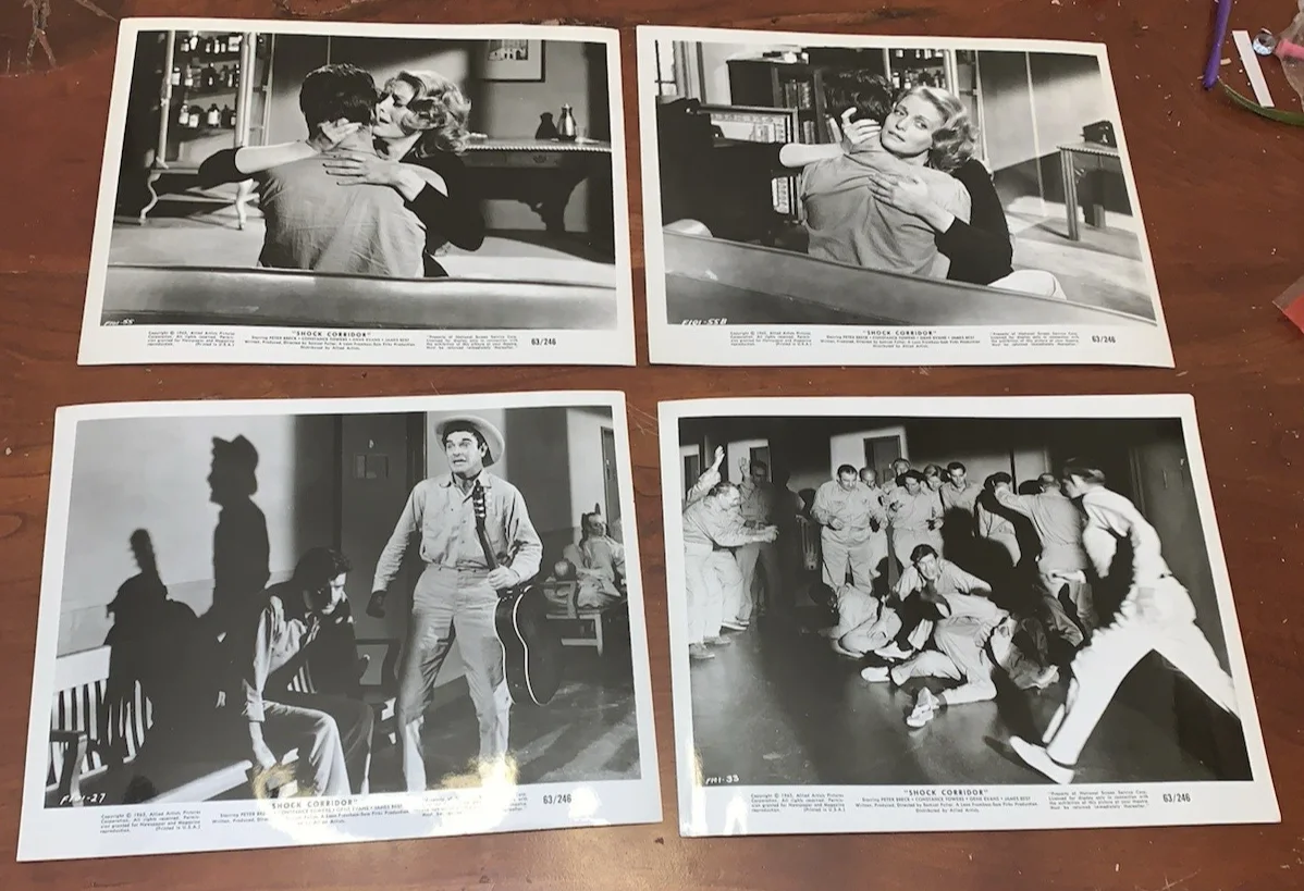 Constance Towers — Shock Corridor Publicity Photo Lot (13) Sam Fuller Constance Tower James Best, изображение 3