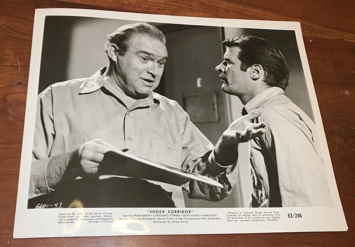 Constance Towers — Shock Corridor Publicity Photo Lot (13) Sam Fuller Constance Tower James Best, изображение 4