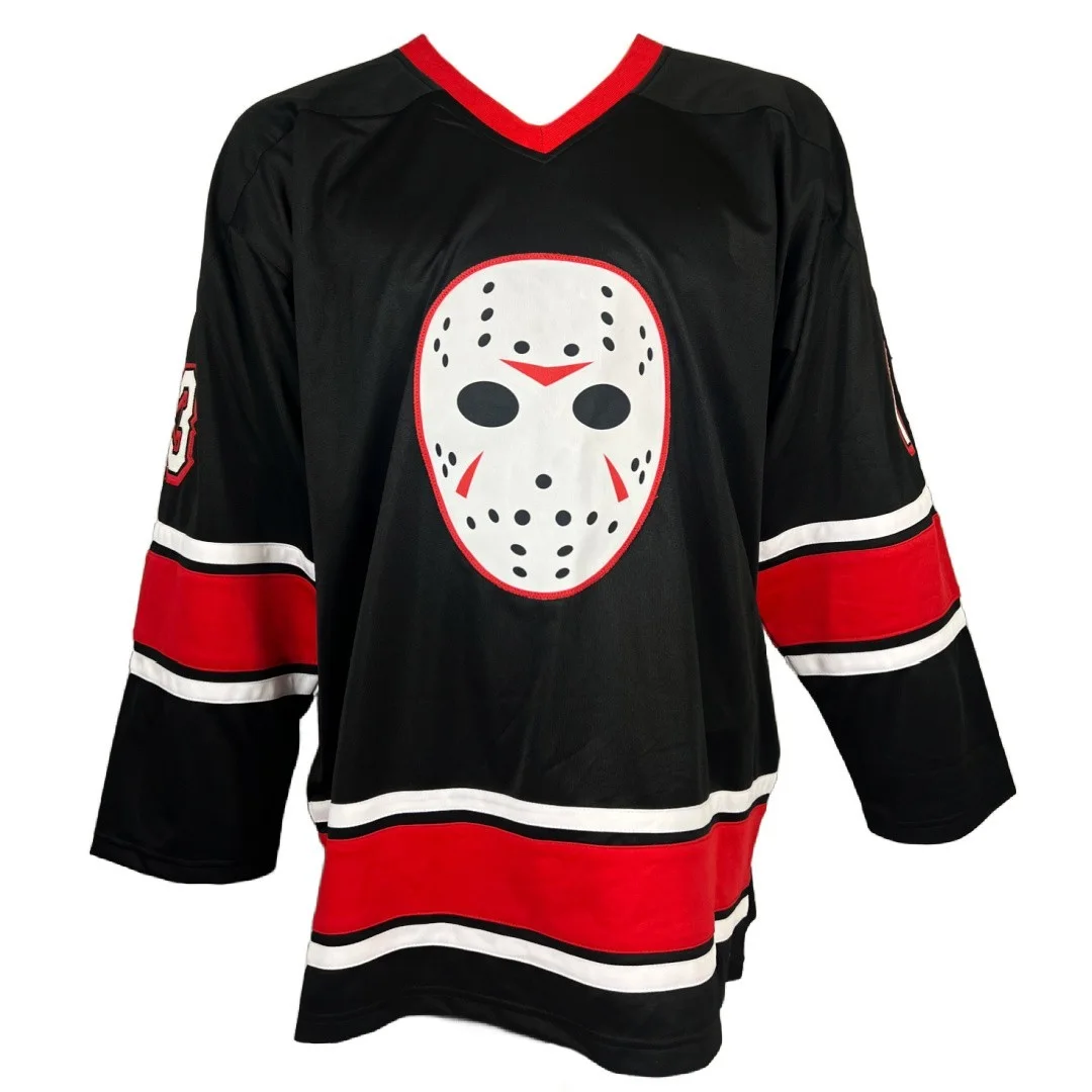 Douglas Tait, Kane Hodder, Ari Lehman — Hodder Tait Lehman autographed signed inscribed Jason Friday the 13th Jersey JSA, изображение 3