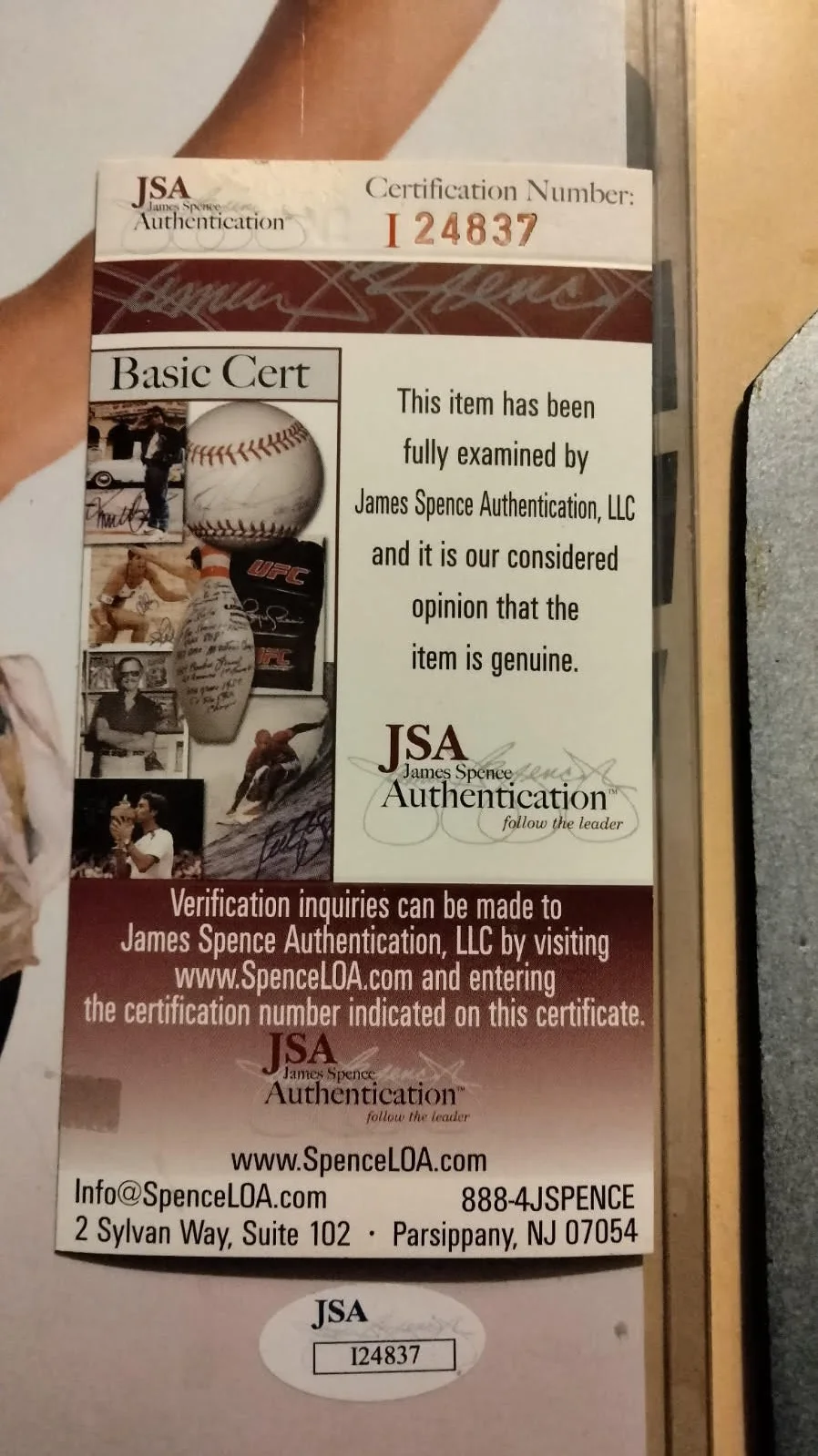 Kate Beckinsale — kate beckinsale 11x14 signed JSA Cert Photo, image 2