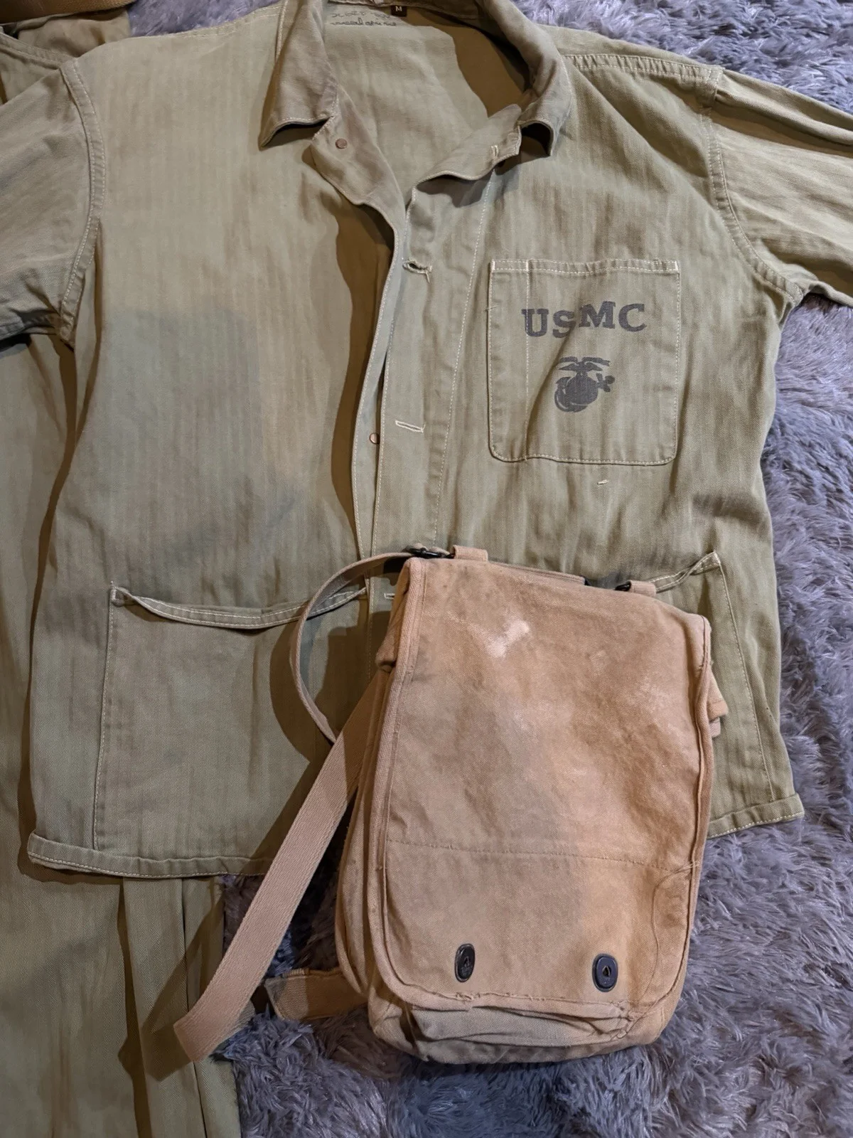 HBO The pacific Main Character Prop Uniform ! LECKIE, image 4