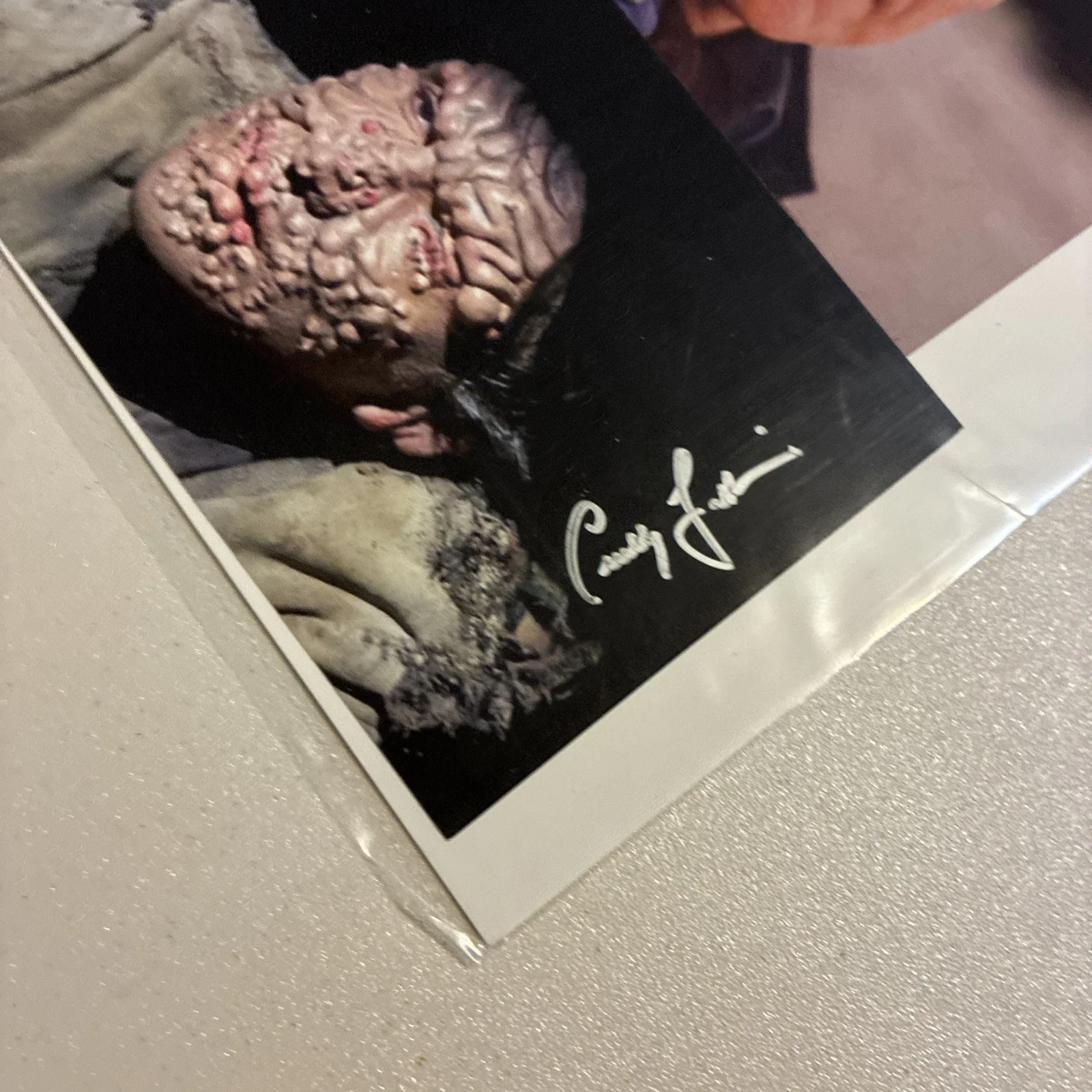 Actor Anthony Zerbe Signed 4x6 Photo Plus 8x10 RP Photo Star Trek The Matrix, image 3