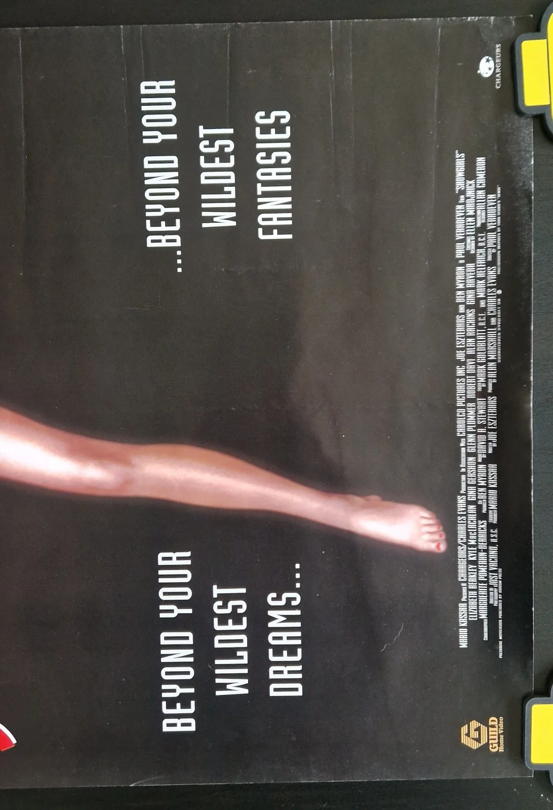 Showgirls 1995 VHS Video Store Promo Poster – A2, image 3