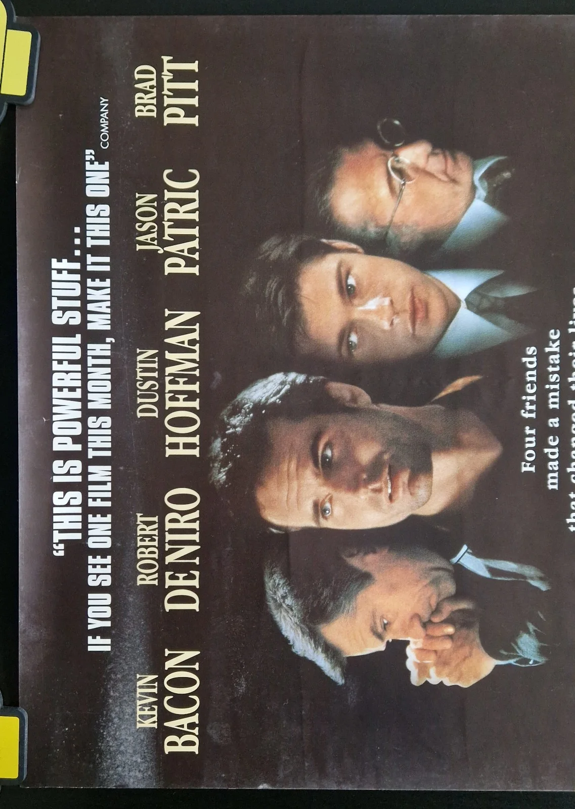Sleepers 1996 VHS Video Store Promo Poster – A2, image 2