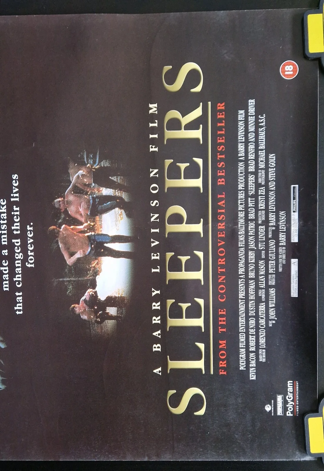 Sleepers 1996 VHS Video Store Promo Poster – A2, image 3