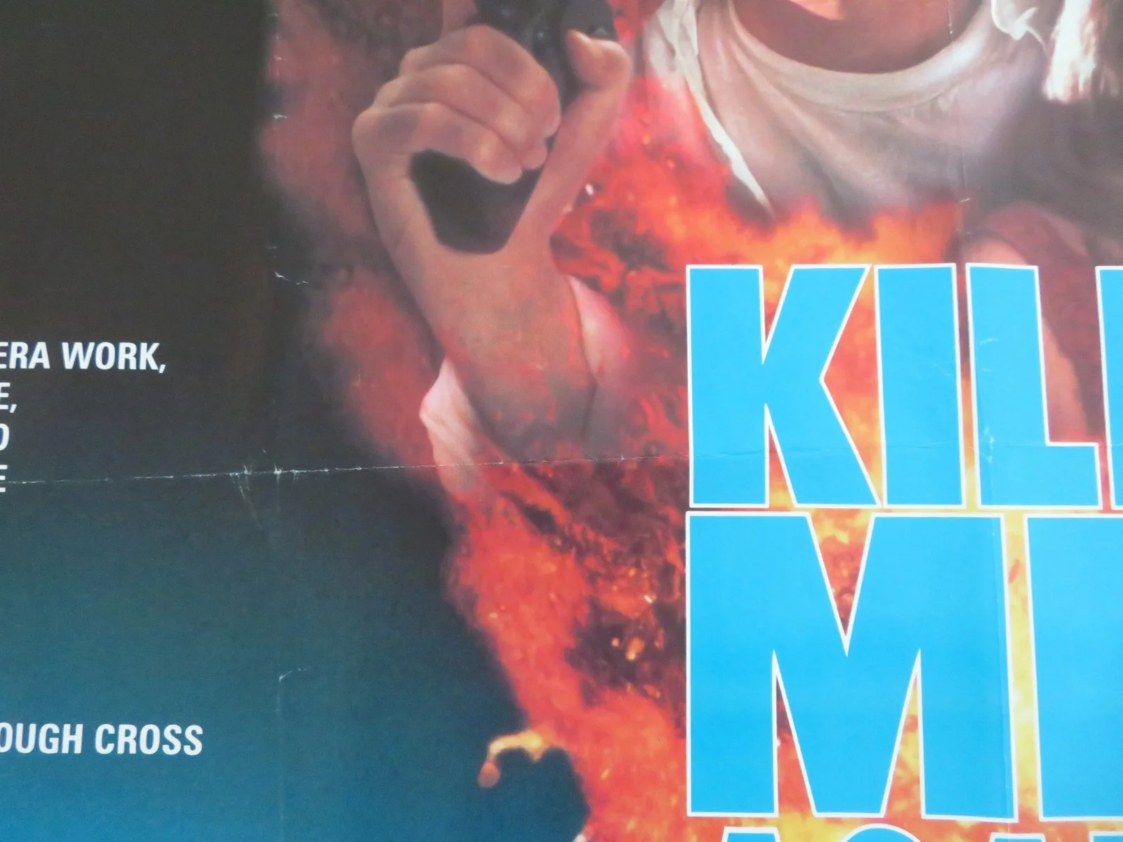 KILL ME AGAIN UK QUAD ROLLED POSTER VAL KILMER JOANNE WHALLEY M. MADSEN 1989, изображение 3