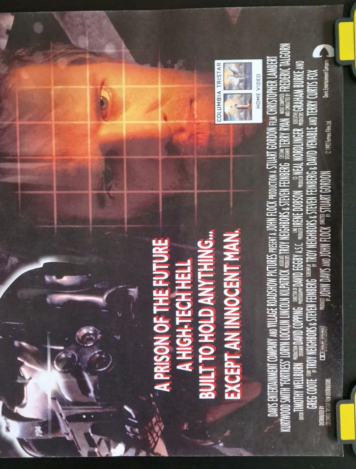 Fortress 1992 VHS Video Store Promo Poster – A2, изображение 3