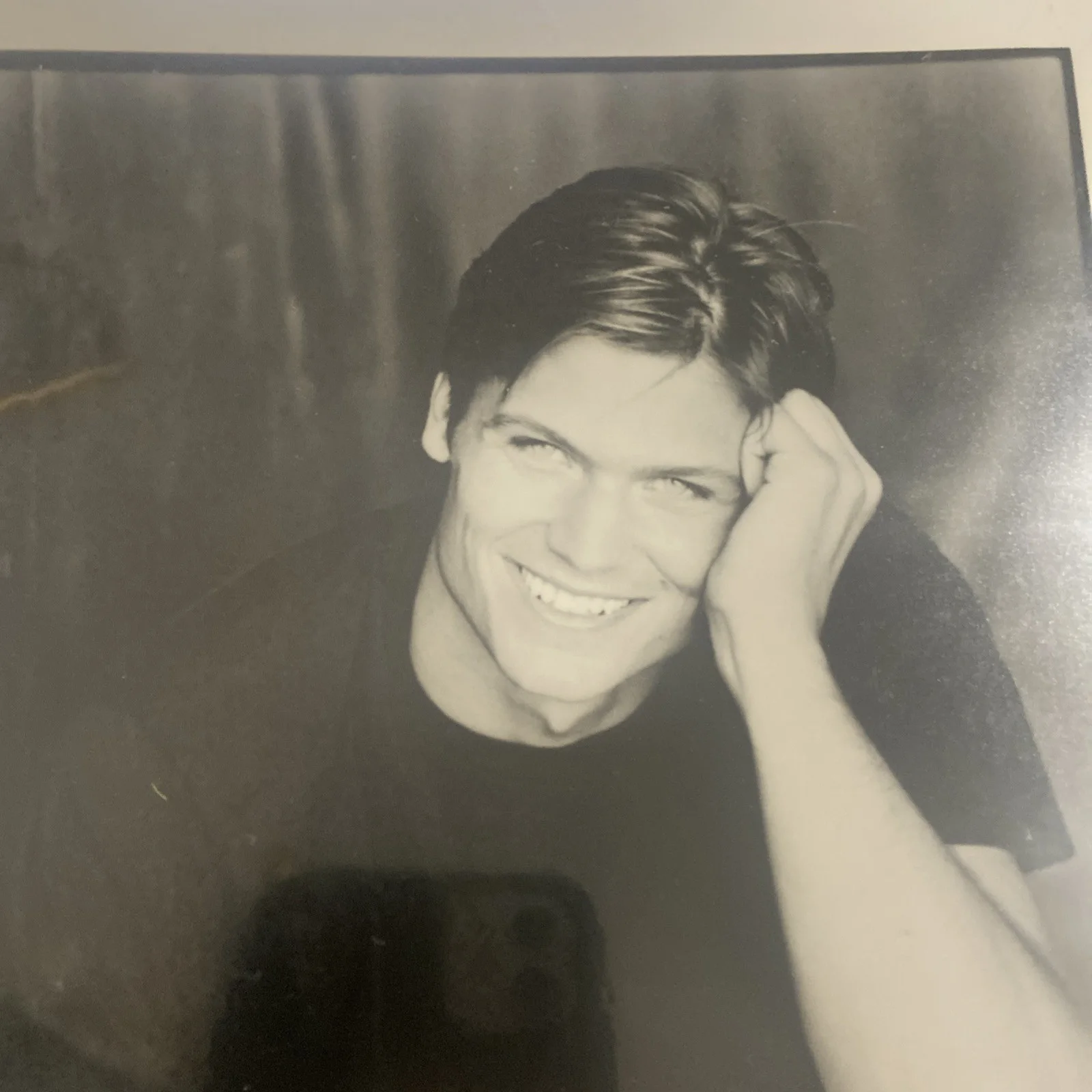 Bailey Chase — Bailey Chase signed 24 Legacy 8x10 photo autographed b&w hot dude, image 3