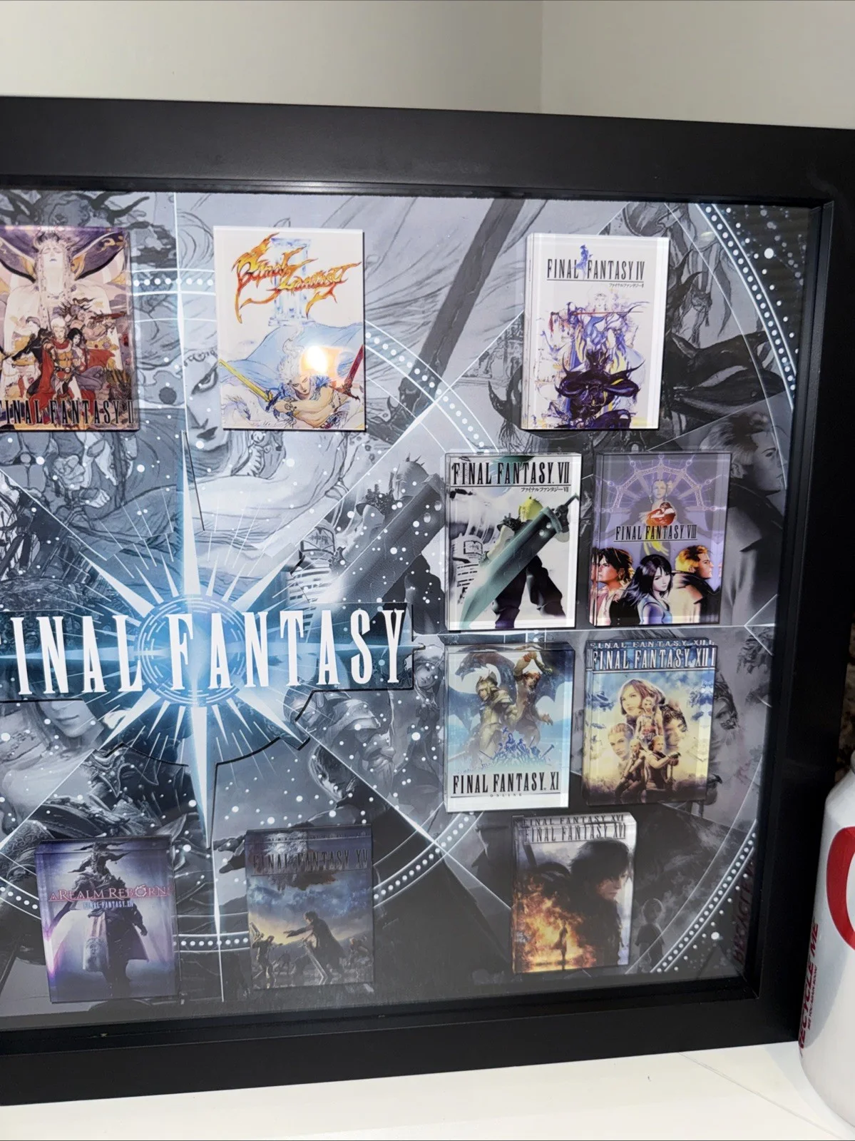 Framed Final Fantasy Display, Rare, image 2