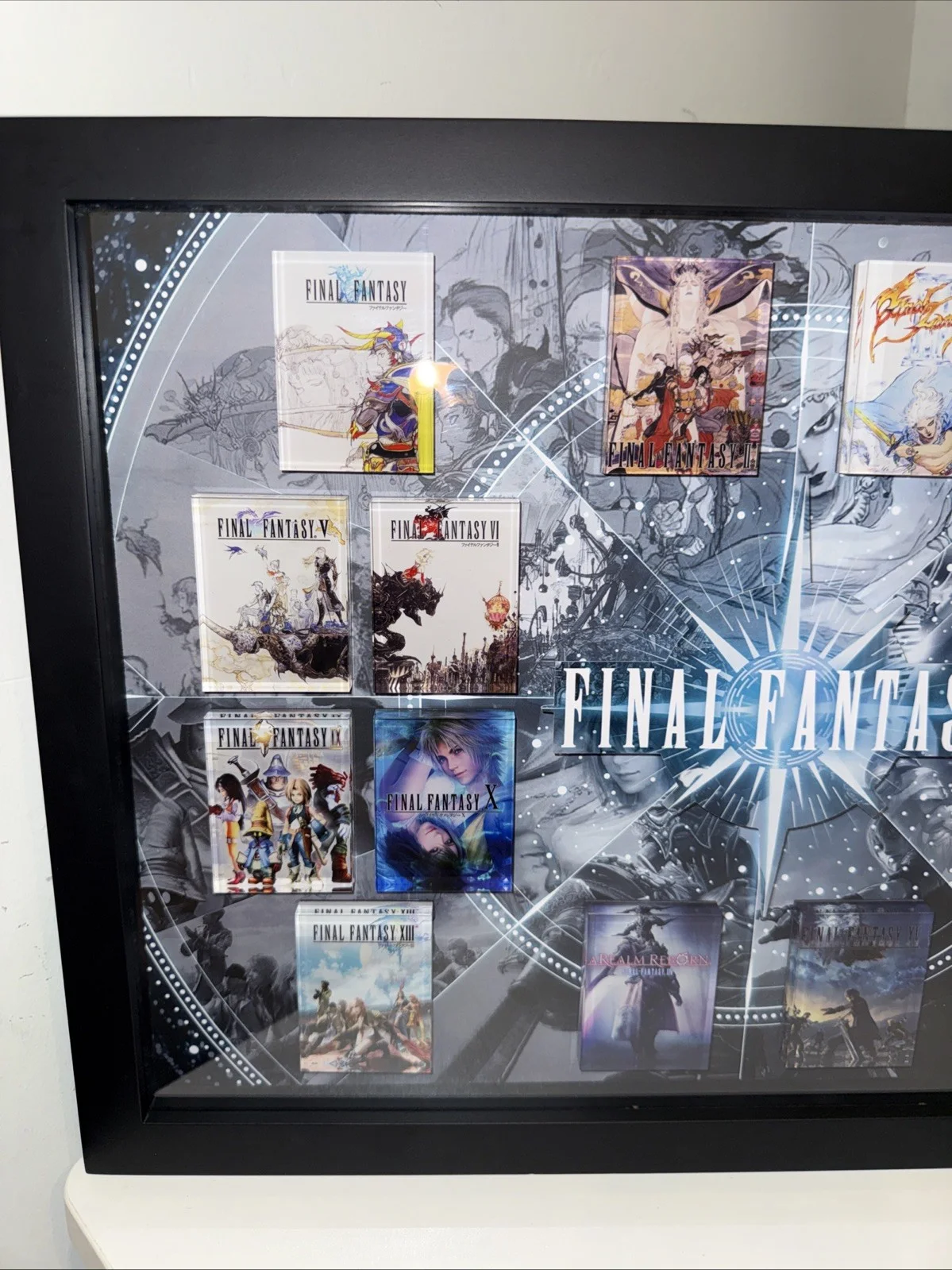 Framed Final Fantasy Display, Rare, image 3