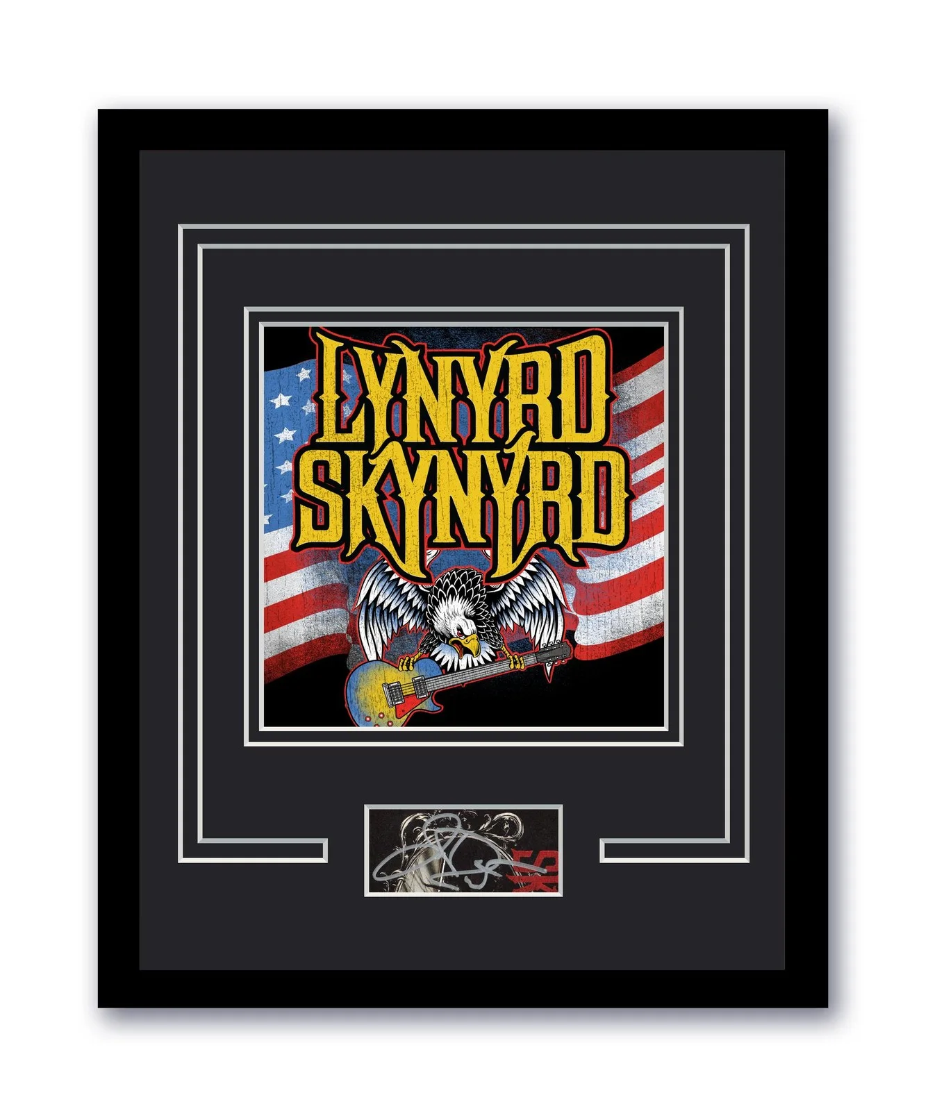 Johnny Van Zant — Lynyrd Skynyrd Johnny Van Zant Autographed Signed 11x14 Framed Photo ACOA