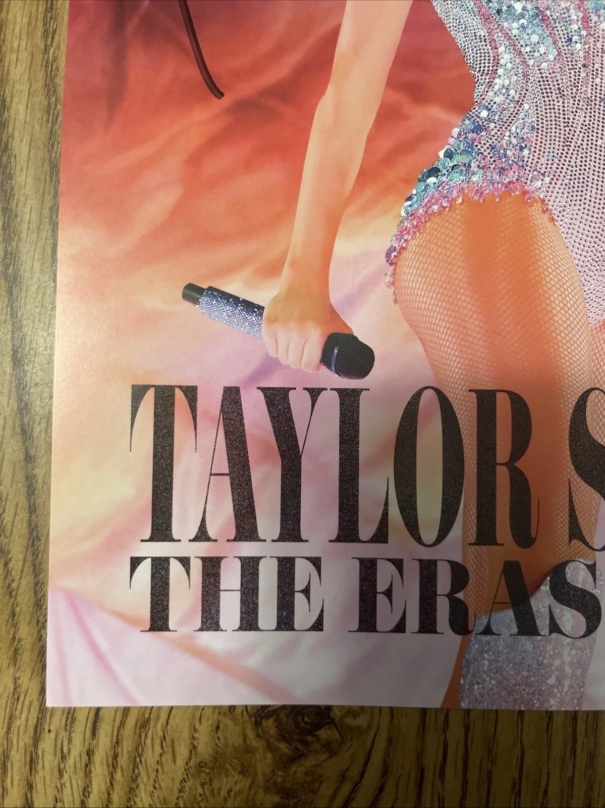 Taylor Swift The Eras Tour Concert Movie Poster Autographed 8x10 With Cert, изображение 2