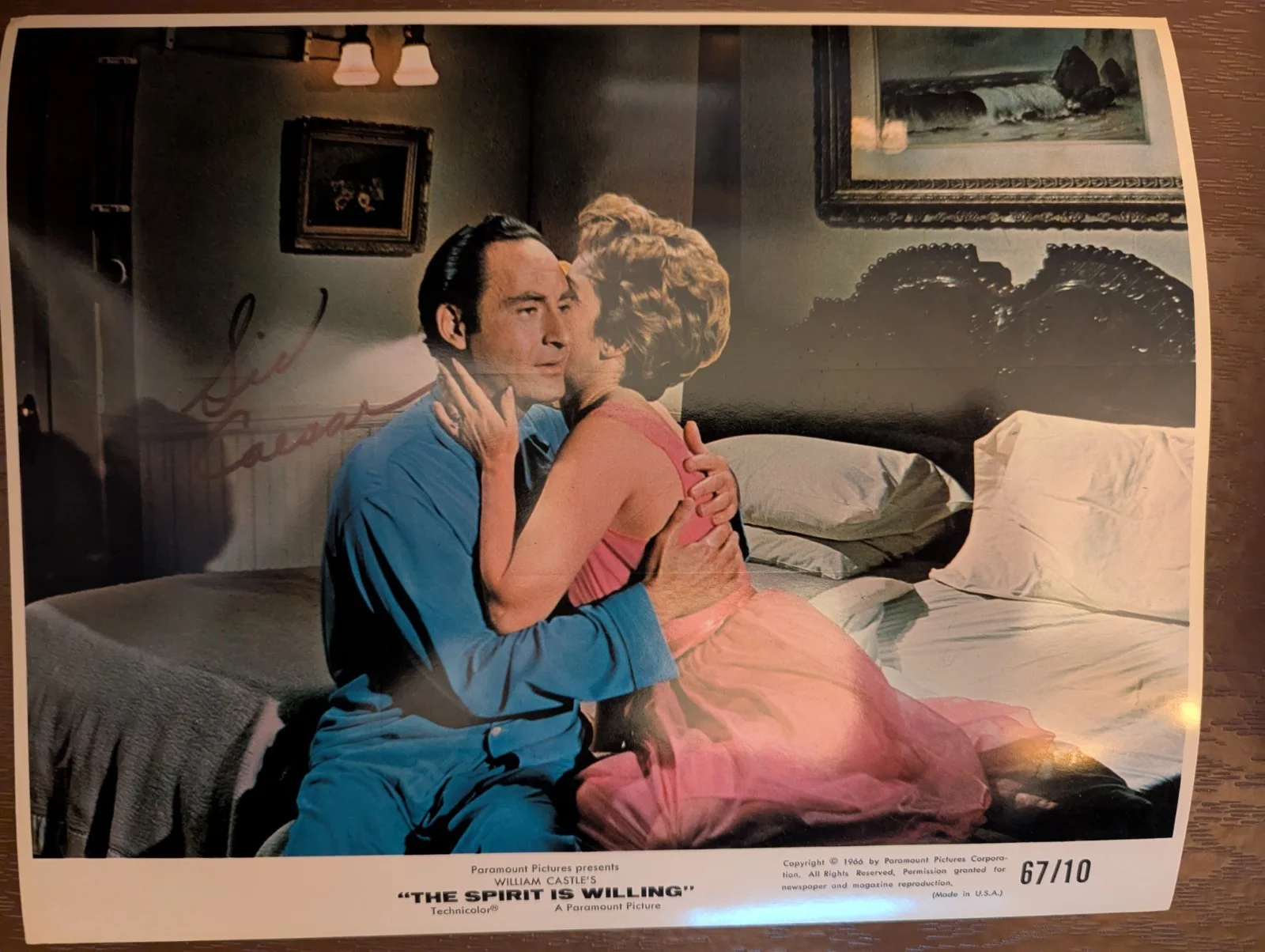 Sid Caesar Signed Original Movie Photo Very Rare, image 2