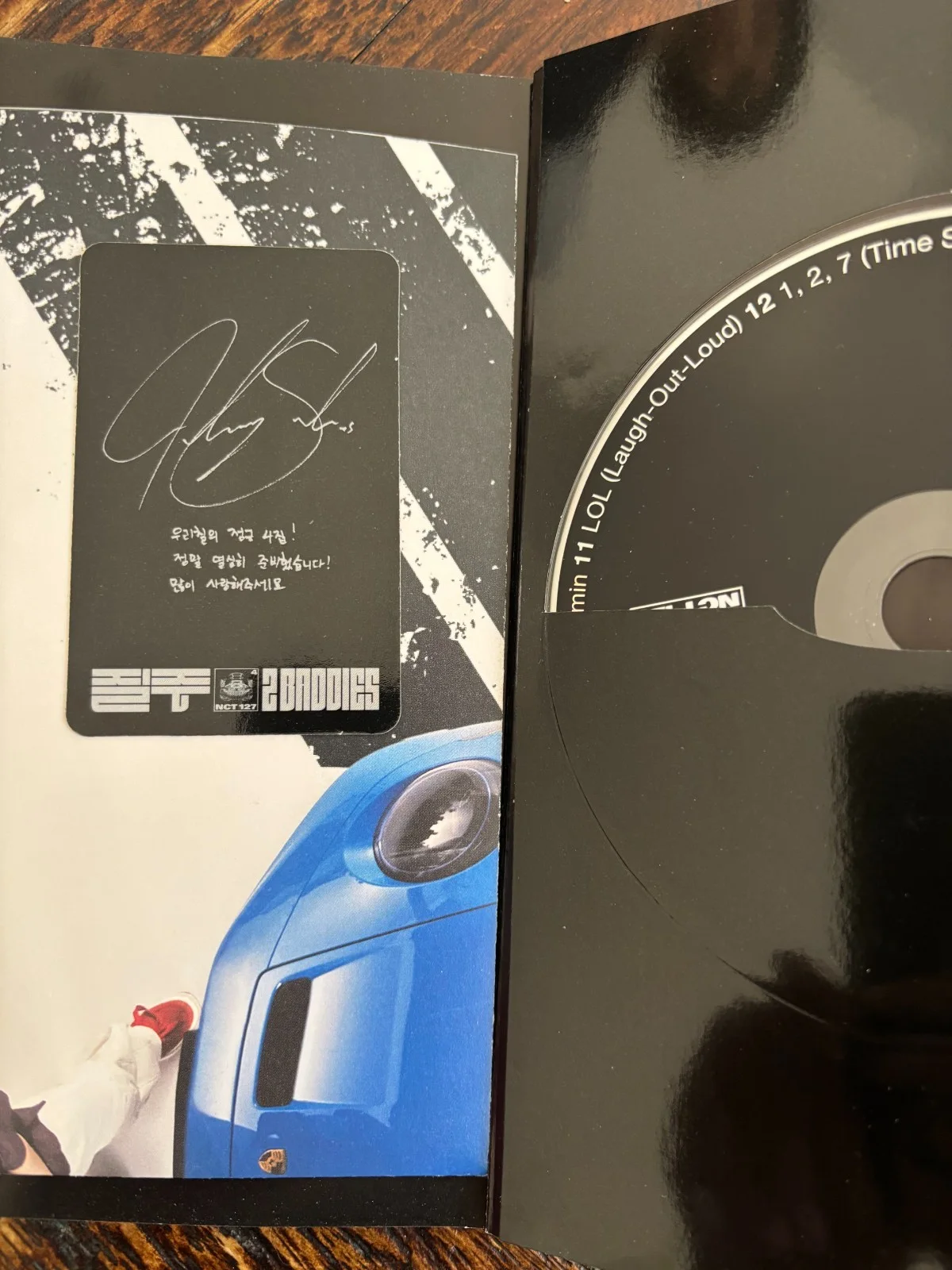 NCT 127 - 2 Baddies Signed Autographed CD Album Promo 2022 K-Pop, image 3