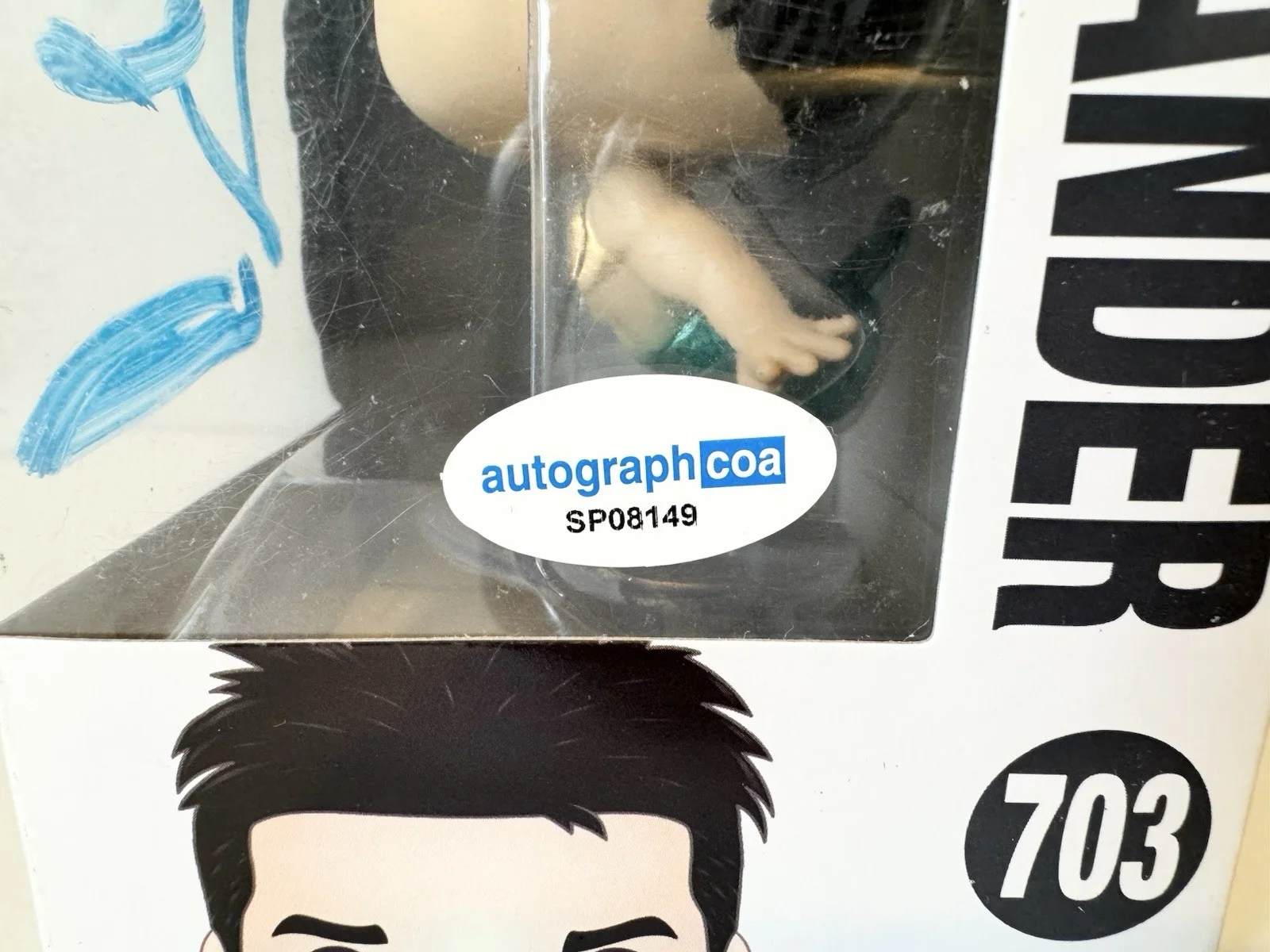 Ben Stiller Signed Autographed Funko Pop 703 Derek Zoolander AutographCOA, image 5