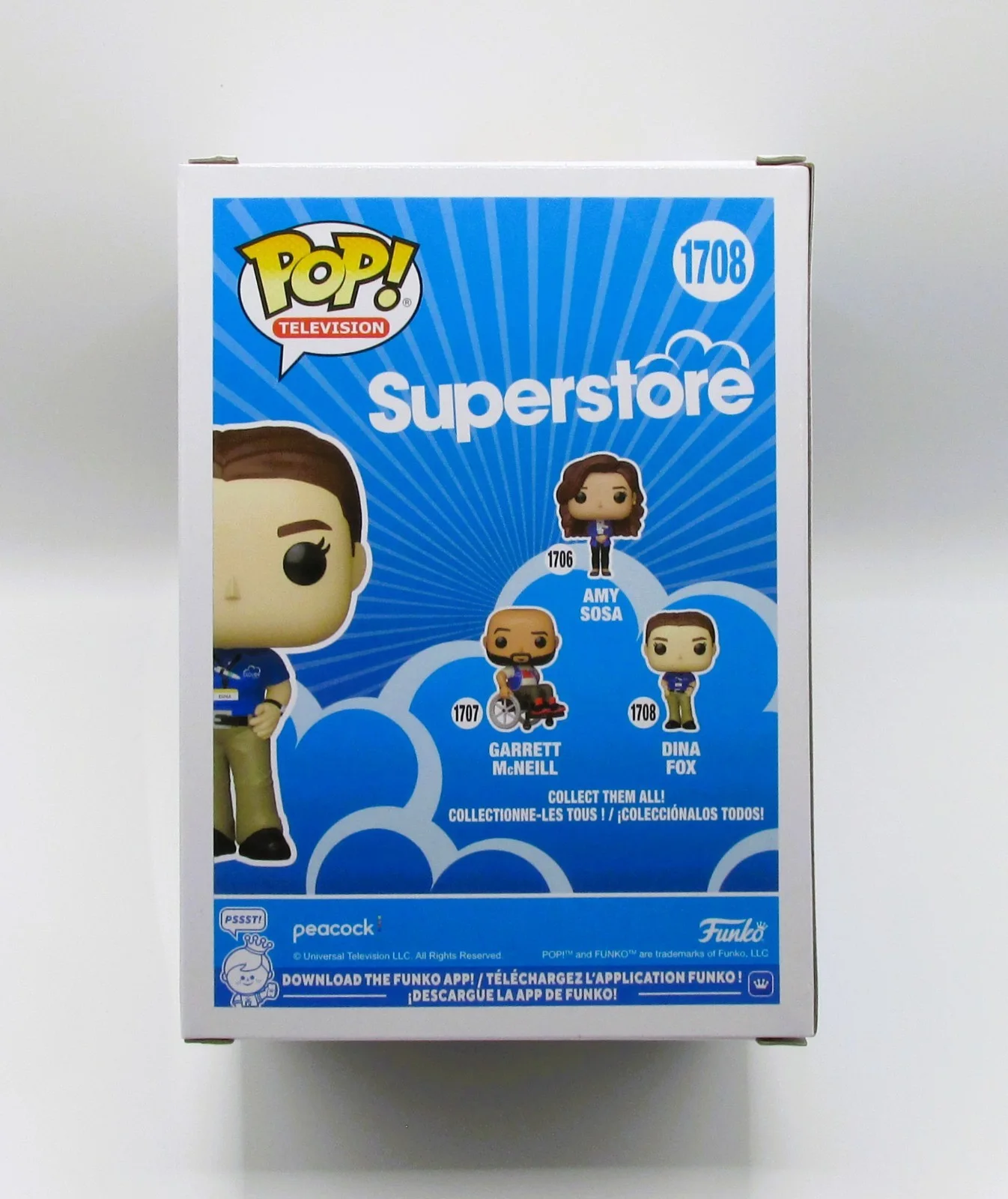 Lauren Ash — Dina Fox (Lauren Ash) Signed Funko In Case With COA (151770) (Superstore), image 5