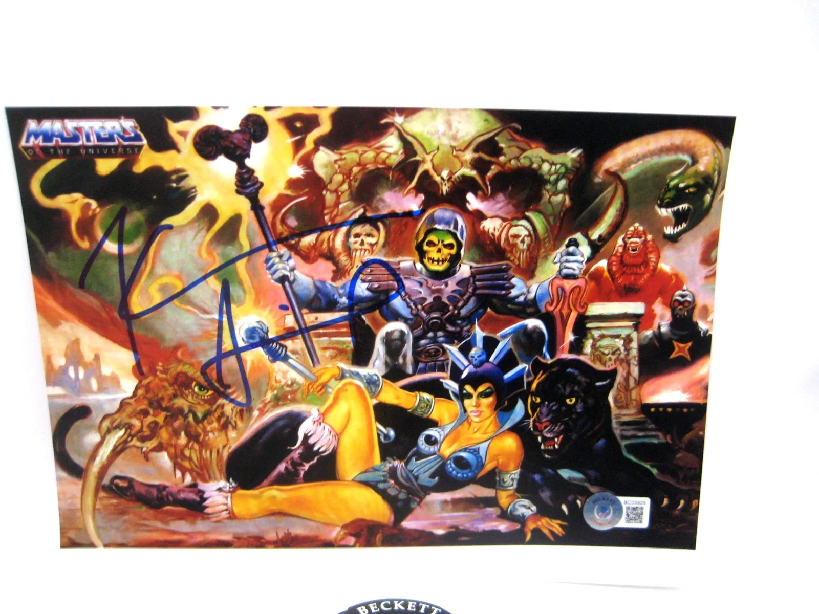 KEVIN SMITH — KEVIN SMITH MASTERS OF THE UNIVERSE AUTOGRAPHED 8X10 PHOTO BECKETTCOA FREE SHIP