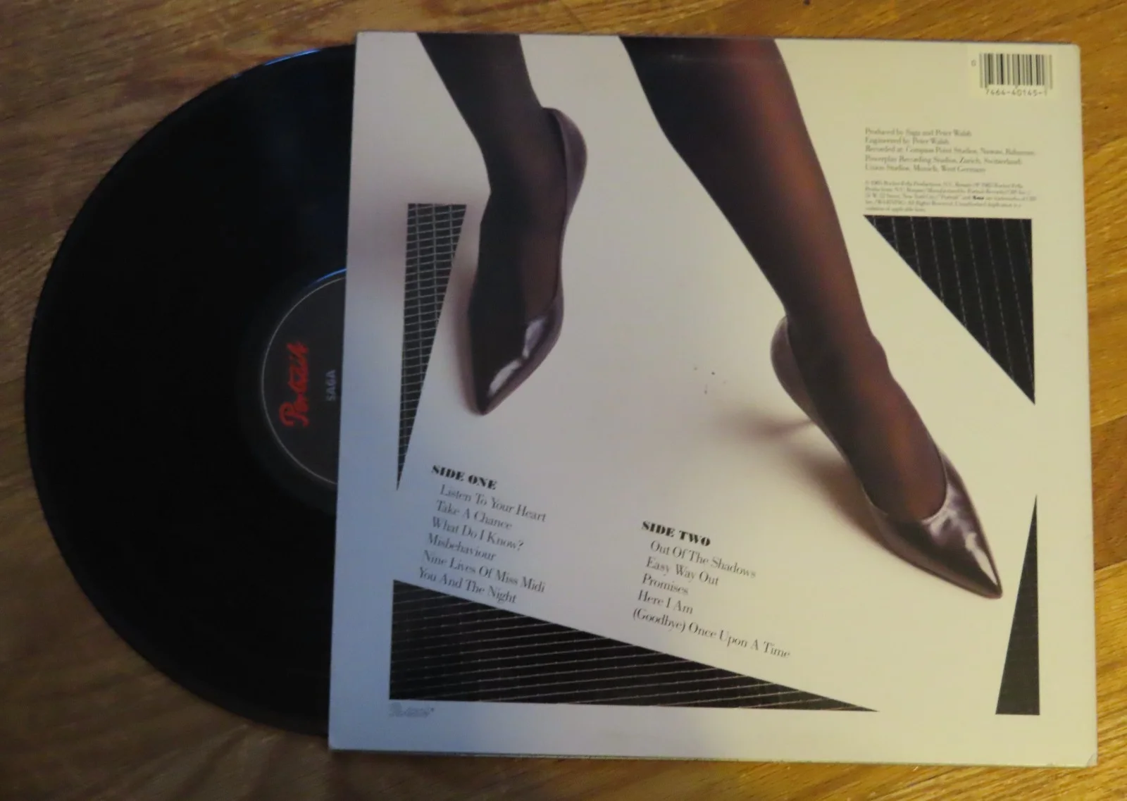 MICHAEL SALDER of SAGA signed Behaviour 1985 Record / Album "What Do I Know" COA, изображение 3