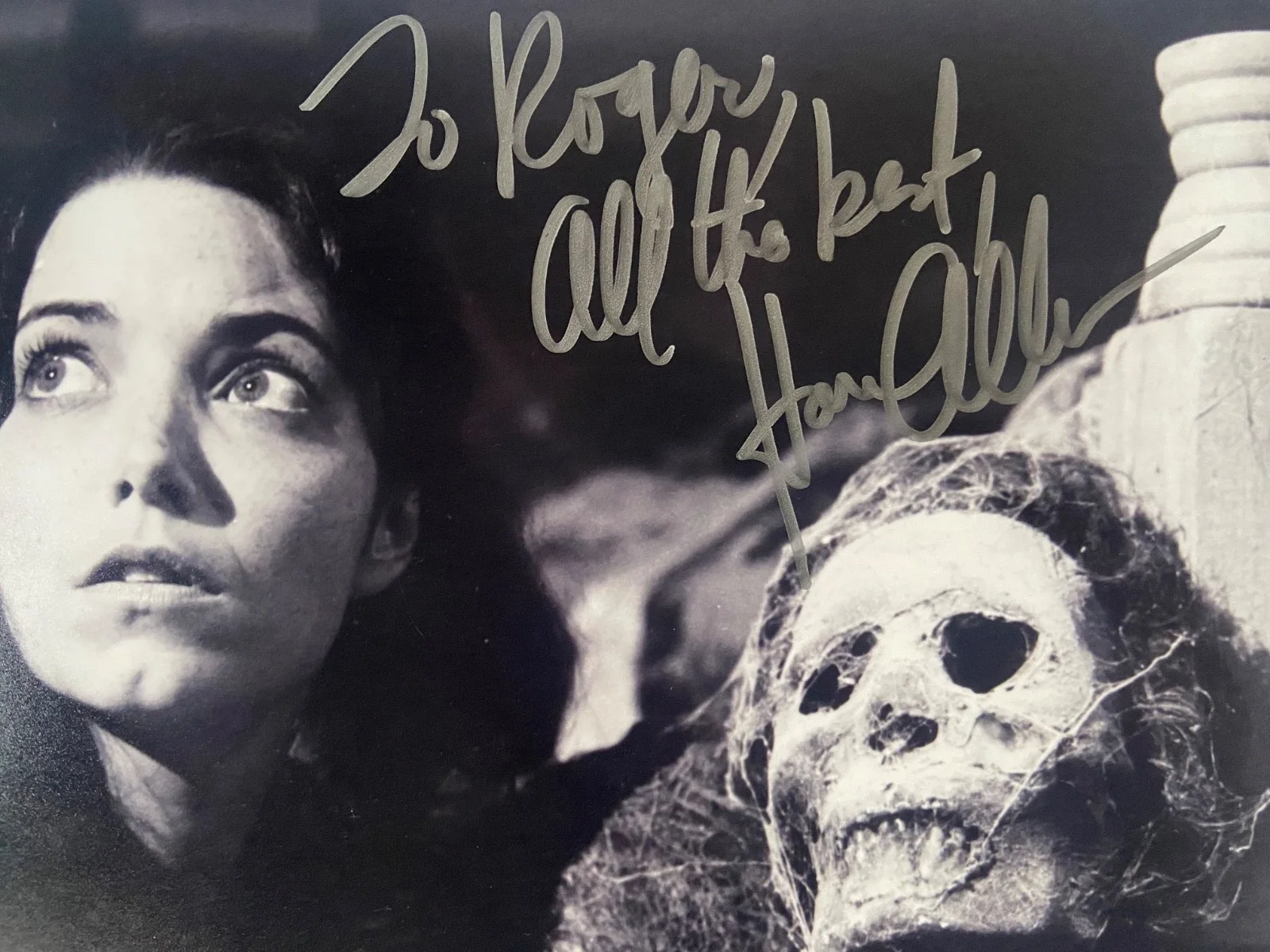 Karen Allen signed & inscribed B/W 8"x10" Photo from "Raiders of the Lost Ark", изображение 2