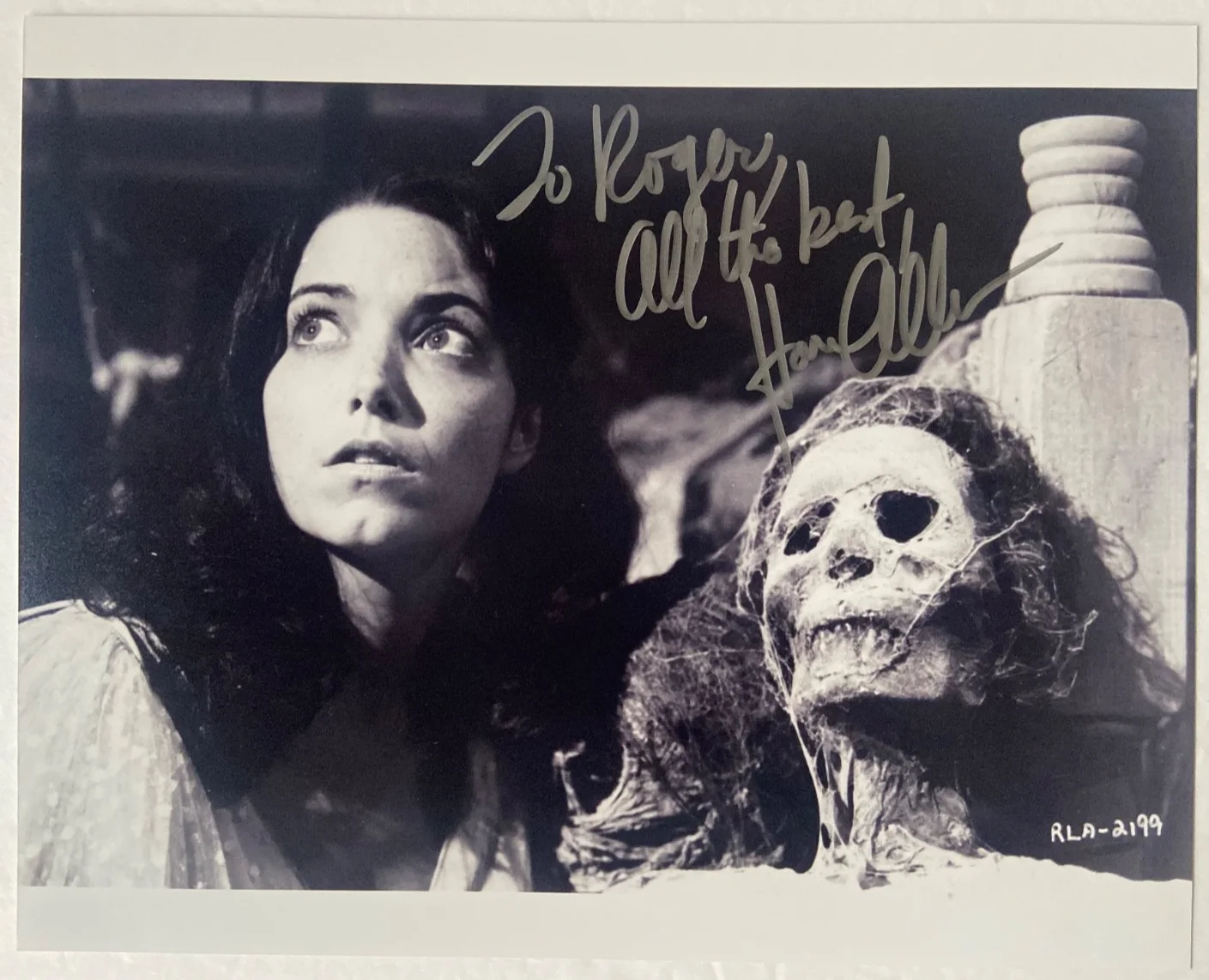Karen Allen signed & inscribed B/W 8"x10" Photo from "Raiders of the Lost Ark", изображение 4