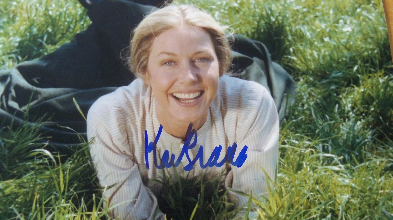 Karen Grassle — Karen Grassle signed photo COA Little House on the Prairie, image 2