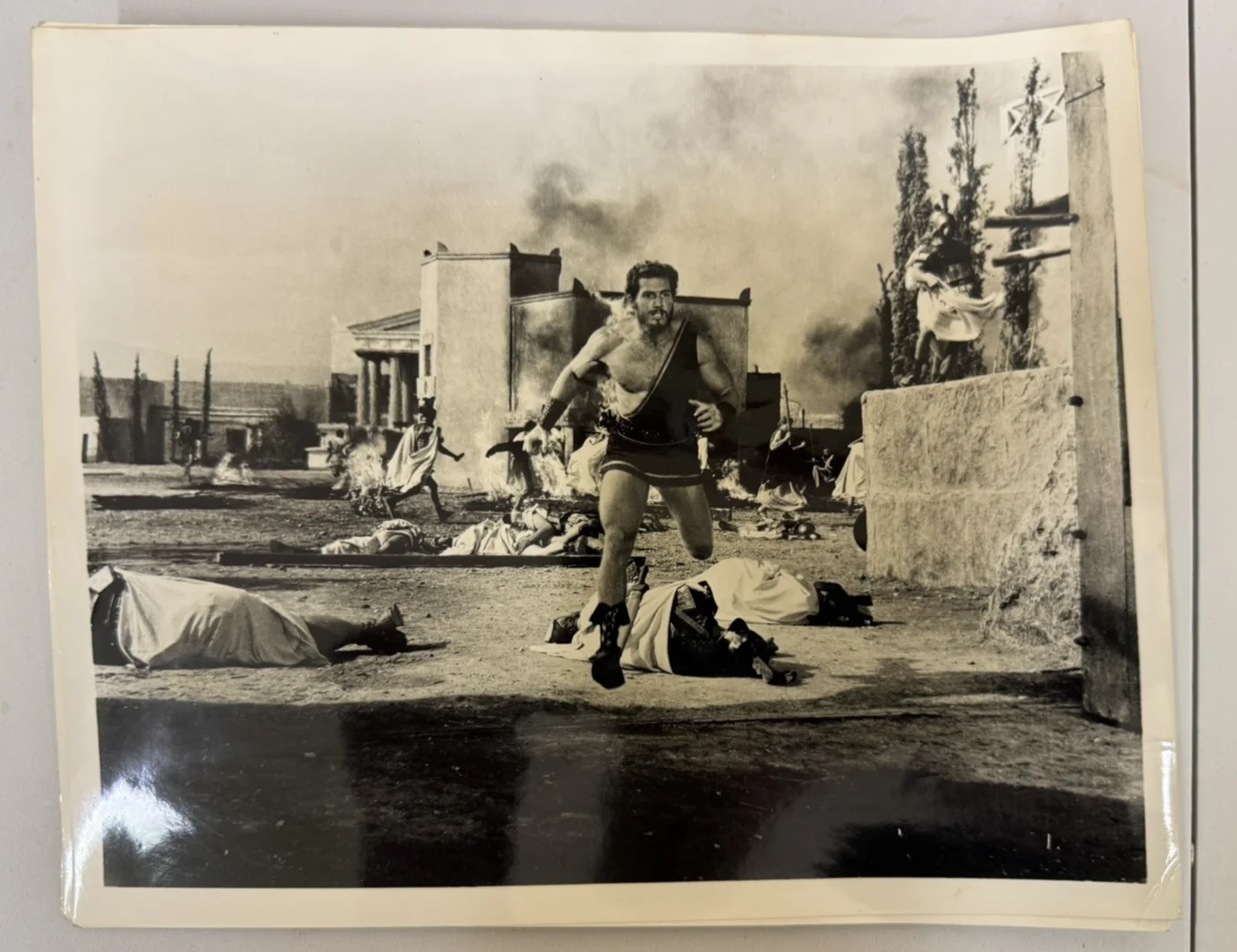 THE FURY OF HERCULES ORIGINAL LOBBY CARD x 13 GLADIATORS, изображение 2