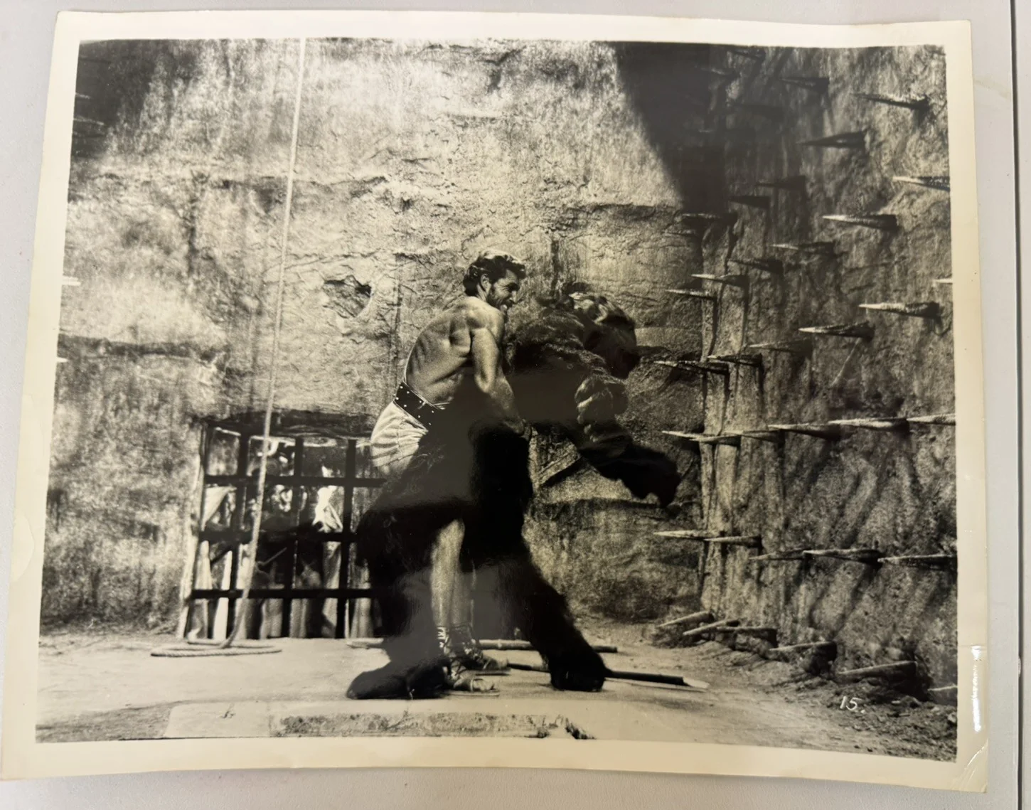 THE FURY OF HERCULES ORIGINAL LOBBY CARD x 13 GLADIATORS, изображение 4