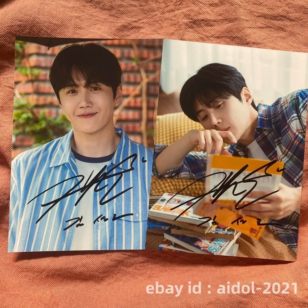 Can This Love Be Translated? Kim Seon Ho Autographed Photo K-POP 5*7 2026, image 2