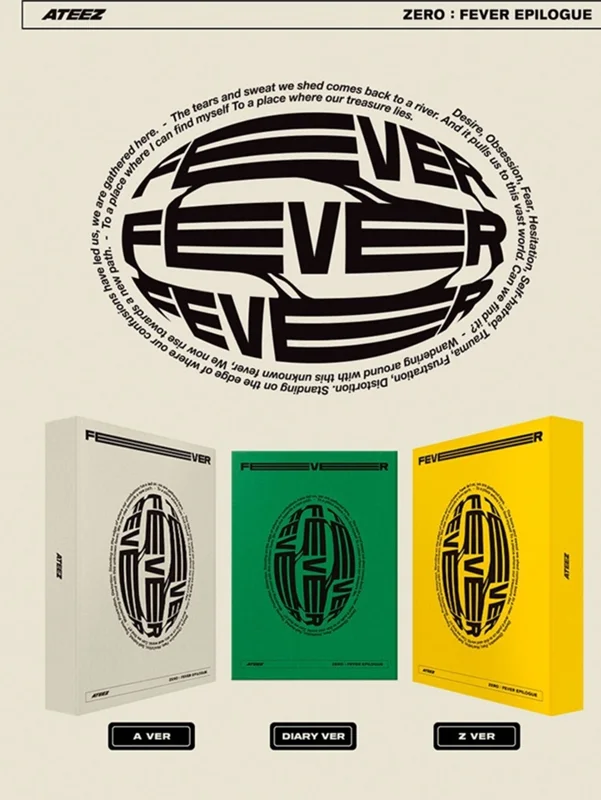 ATEEZ - ZERO : FEVER EPILOGUE CD Collectibles Collection K-POP Autographed, image 2