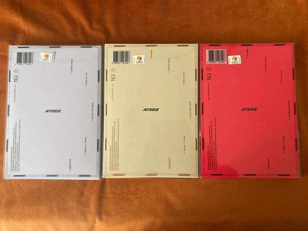 ATEEZ GOLDEN HOUR : Part. 2 CD ALBUM K-POP Collection Autographed SIGNED 2025, изображение 4