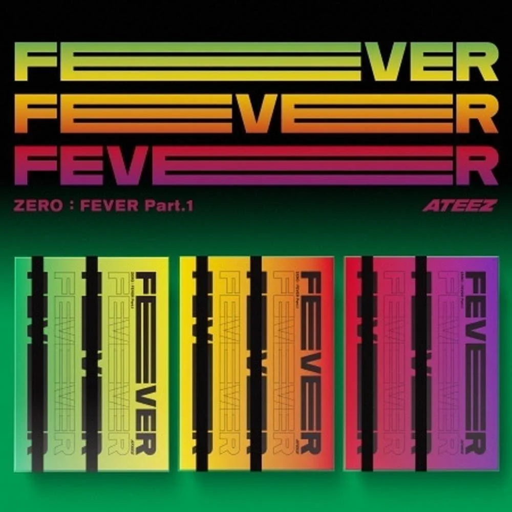 ATEEZ - ZERO : FEVER PART.1 - 5TH MINI ALBUM Collection K-POP Autographed, image 2
