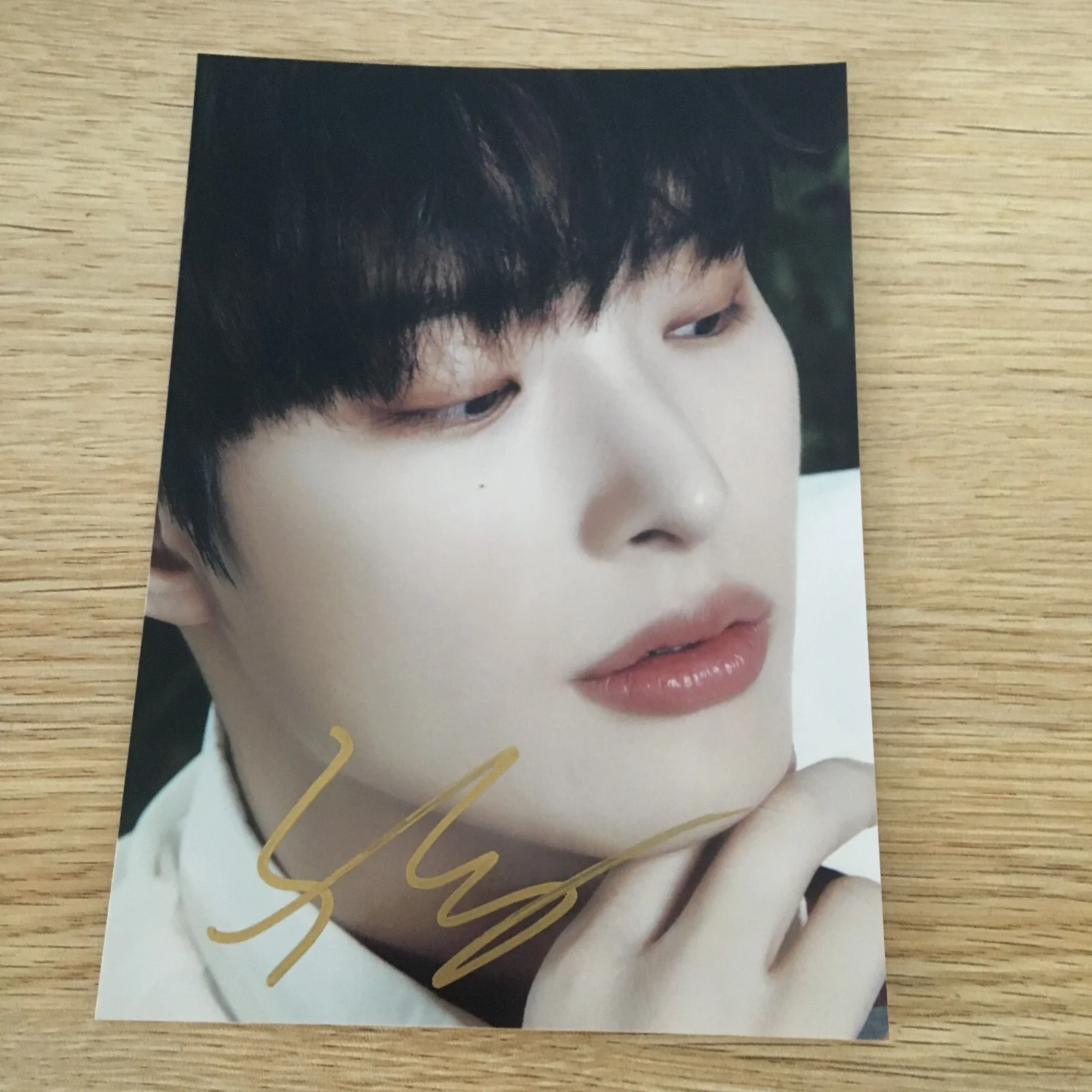 ATEEZ ateez Autographed Group Photo 5*7 K-POP Collection Gifts 2024AA, изображение 4