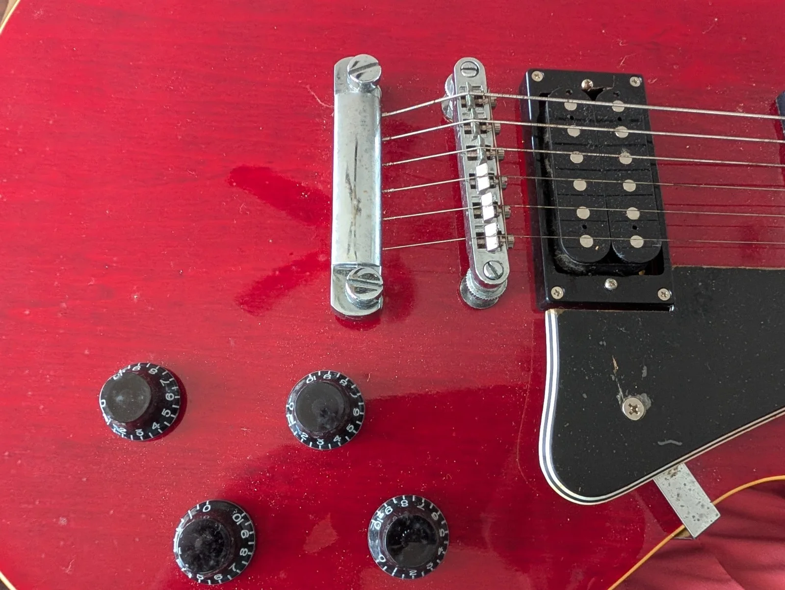 Les Paul Signed Guitar LP Electric Guitar Autograph Estate Find, изображение 4