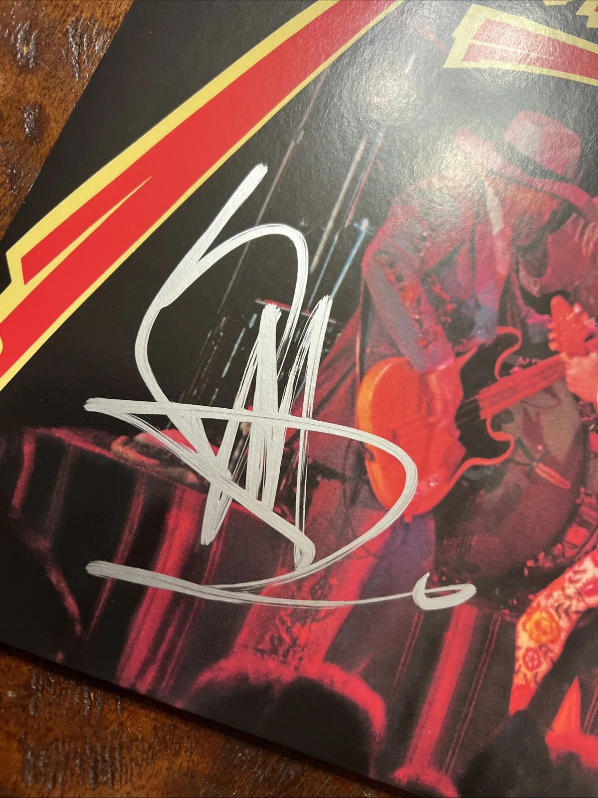 Billy Gibbons Signed Fandango Vinyl Album LP JSA Coa ZZ Top Autographed, image 2